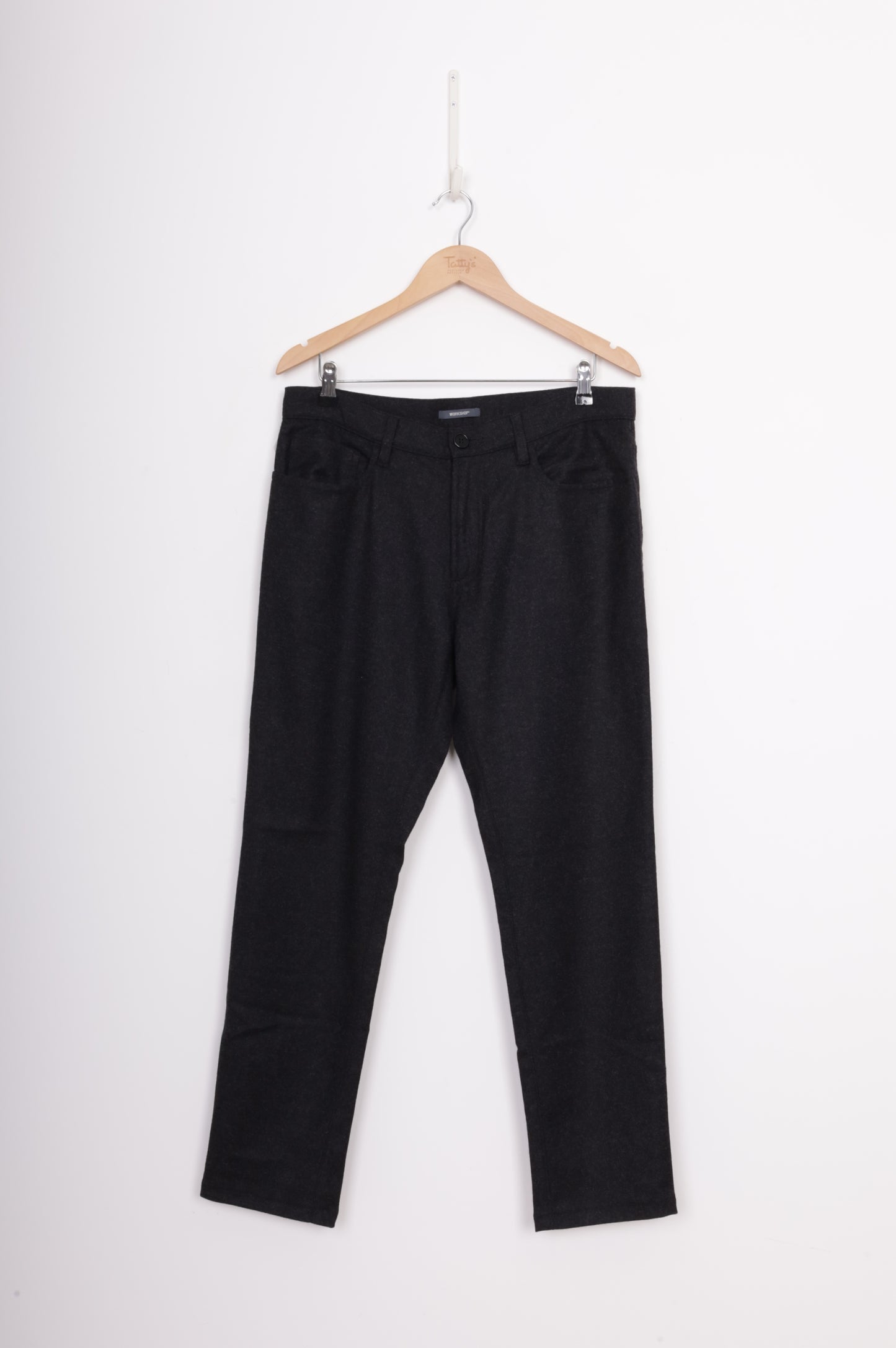 Workshop Mens Grey Pants Size W 32