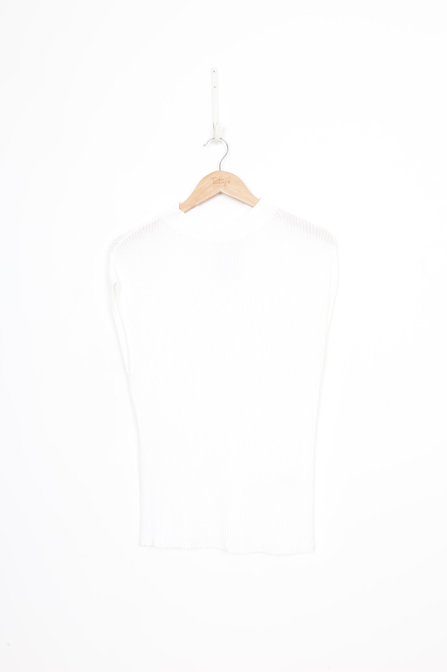Veronika Maine Womens White Top Size M