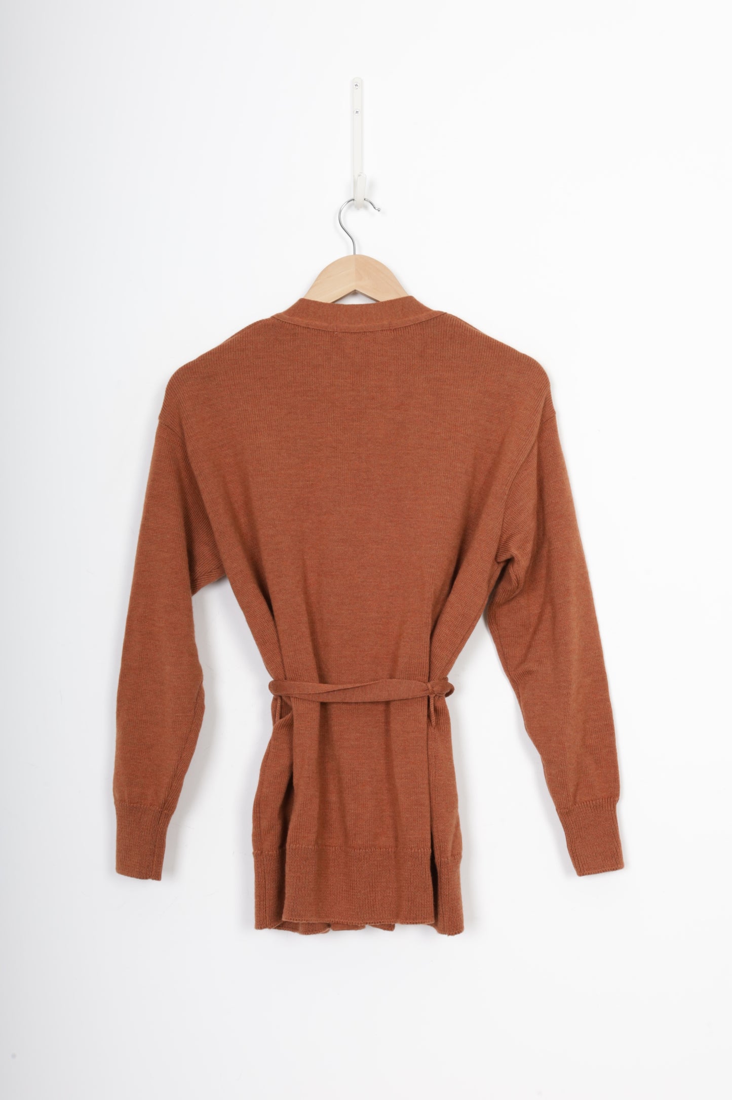 juliette hogan Womens Orange Cardigan Size XS