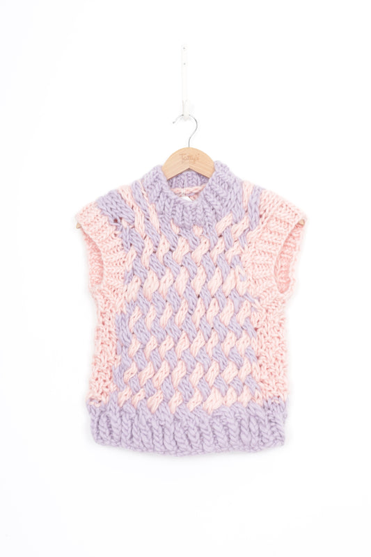 Time Machine Queen Womens Pink Vest Size S