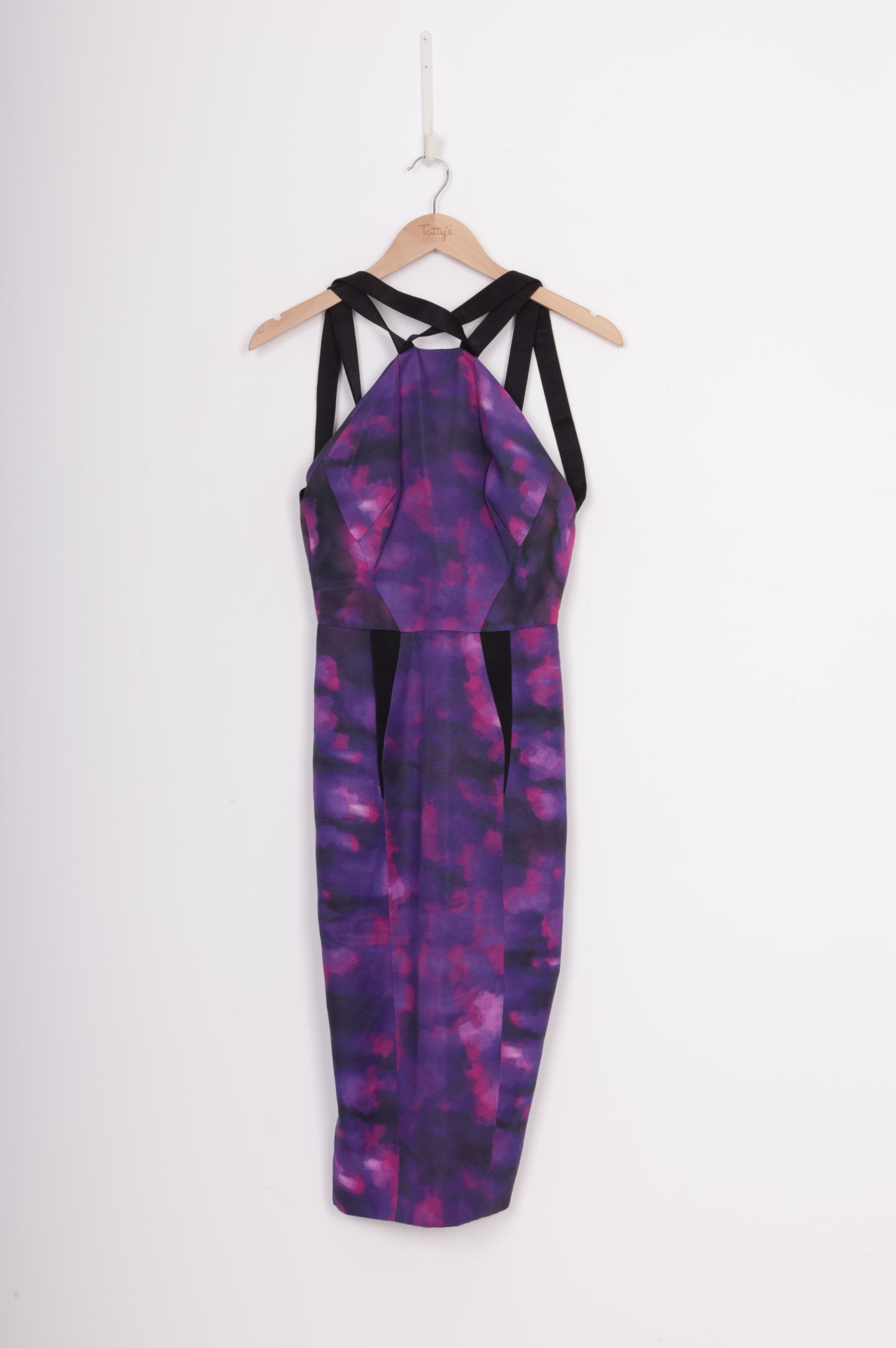 Aurelio Costarella Womens Purple Dress Size 0