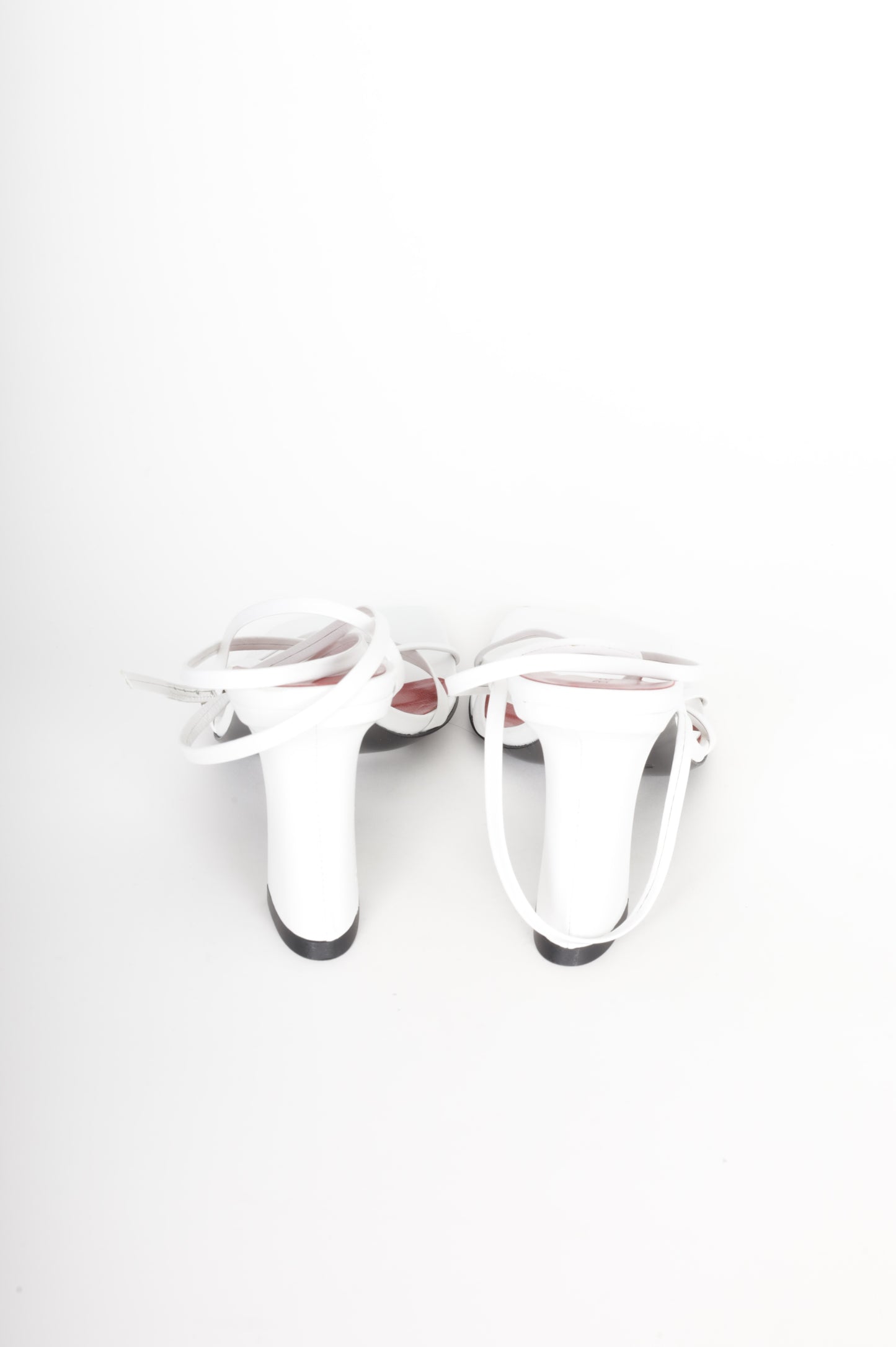 By FAR Womens White Heels Size EU 39