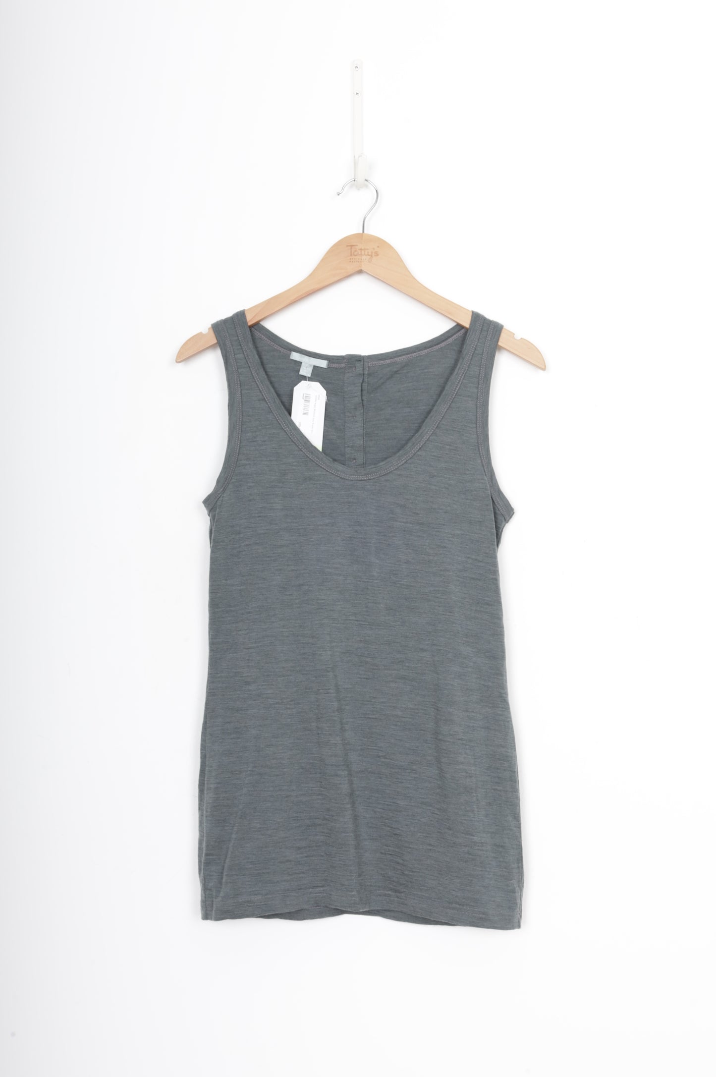 juliette hogan Womens Grey Singlet Size S
