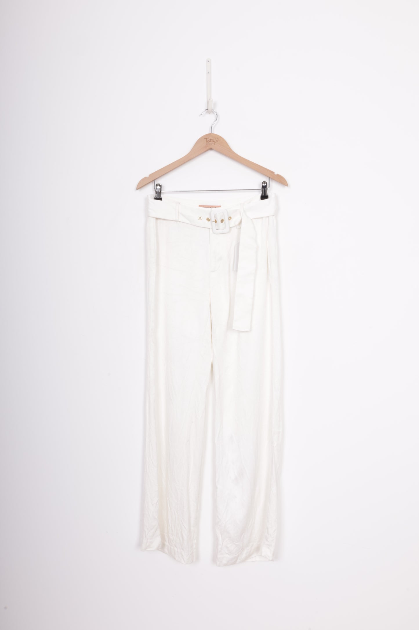 Maggie Marilyn Womens Cream Pants Size 8