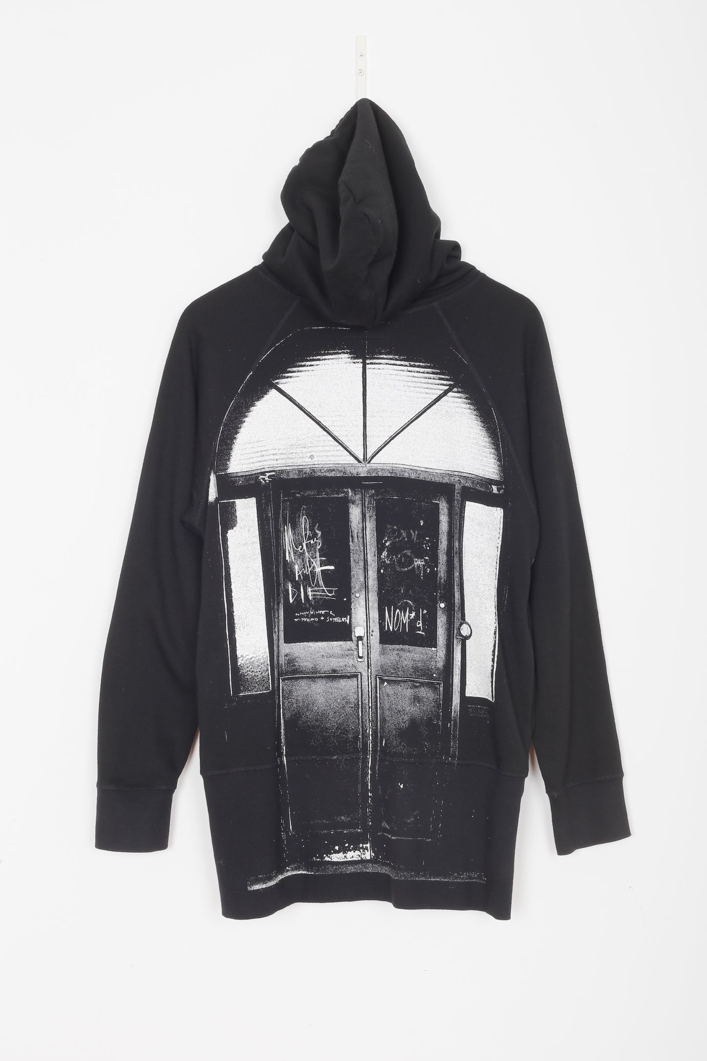Nom D Womens Black Sweatshirt Size S