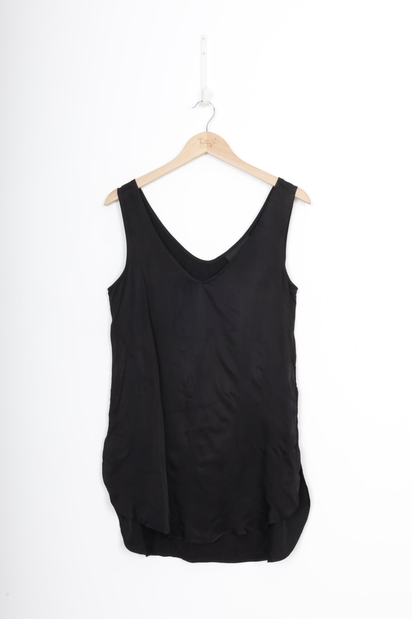 Moochi Womens Black Top Size 8