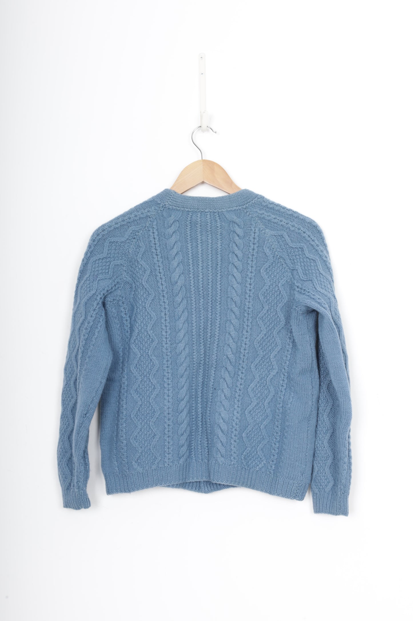 No Label Womens Blue Cardigan Size M