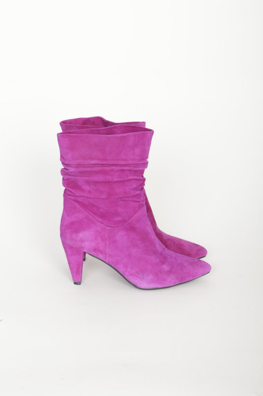 Miss Wilson Womens Pink Boots  Size EU 39