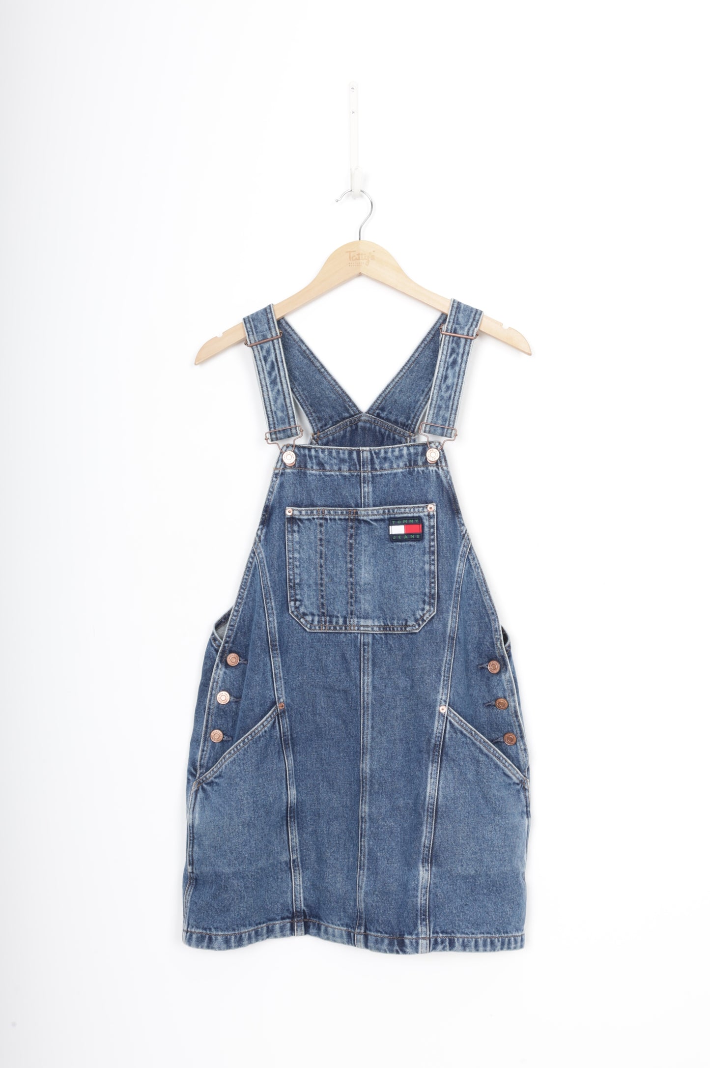 Tommy Jeans Womens Blue Dress Size L
