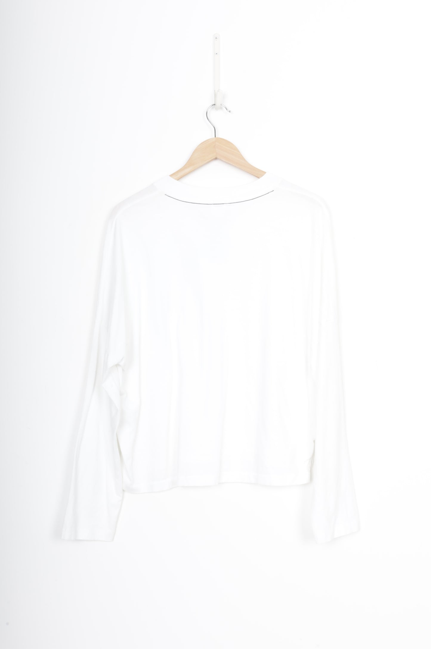 Bassike Womens White Top Size M