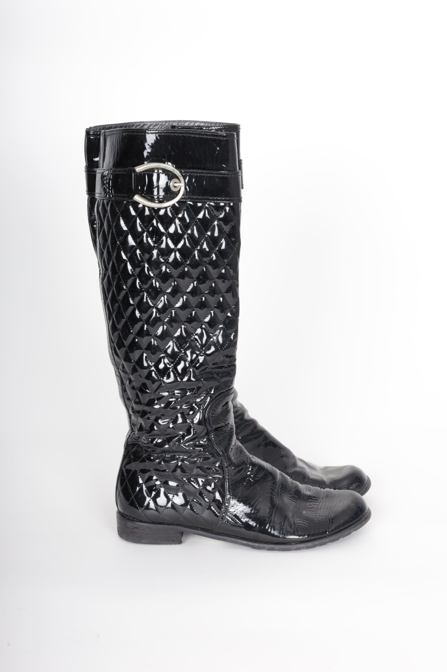 Stewart Weitzman Womens Black Boots Size 38