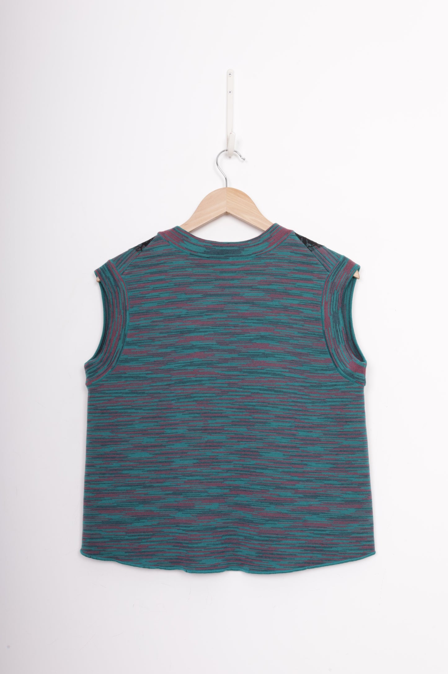 Missoni Womens Green Vest Size 42