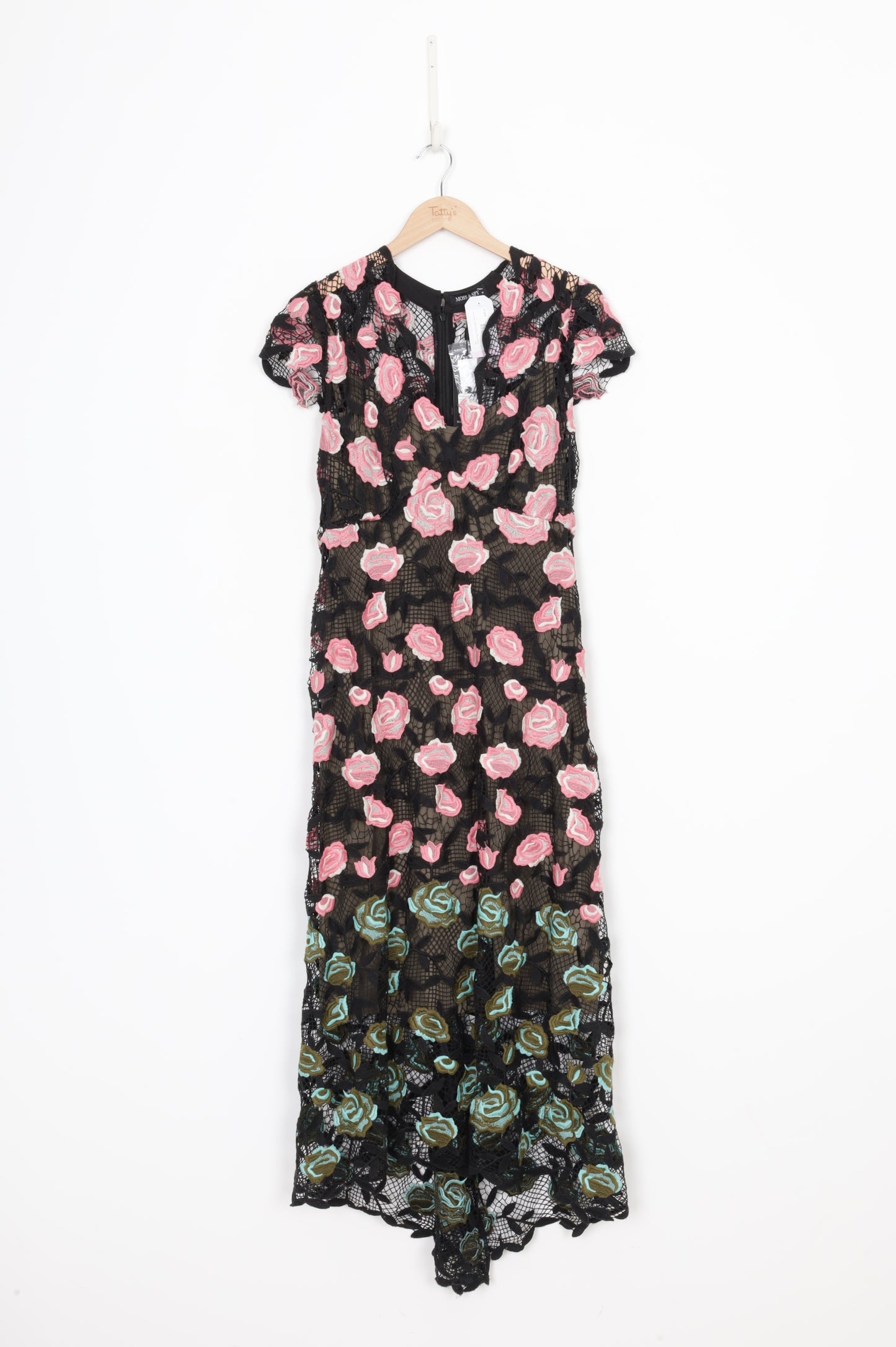 Moss & Spy Womens Black Dress Size 14