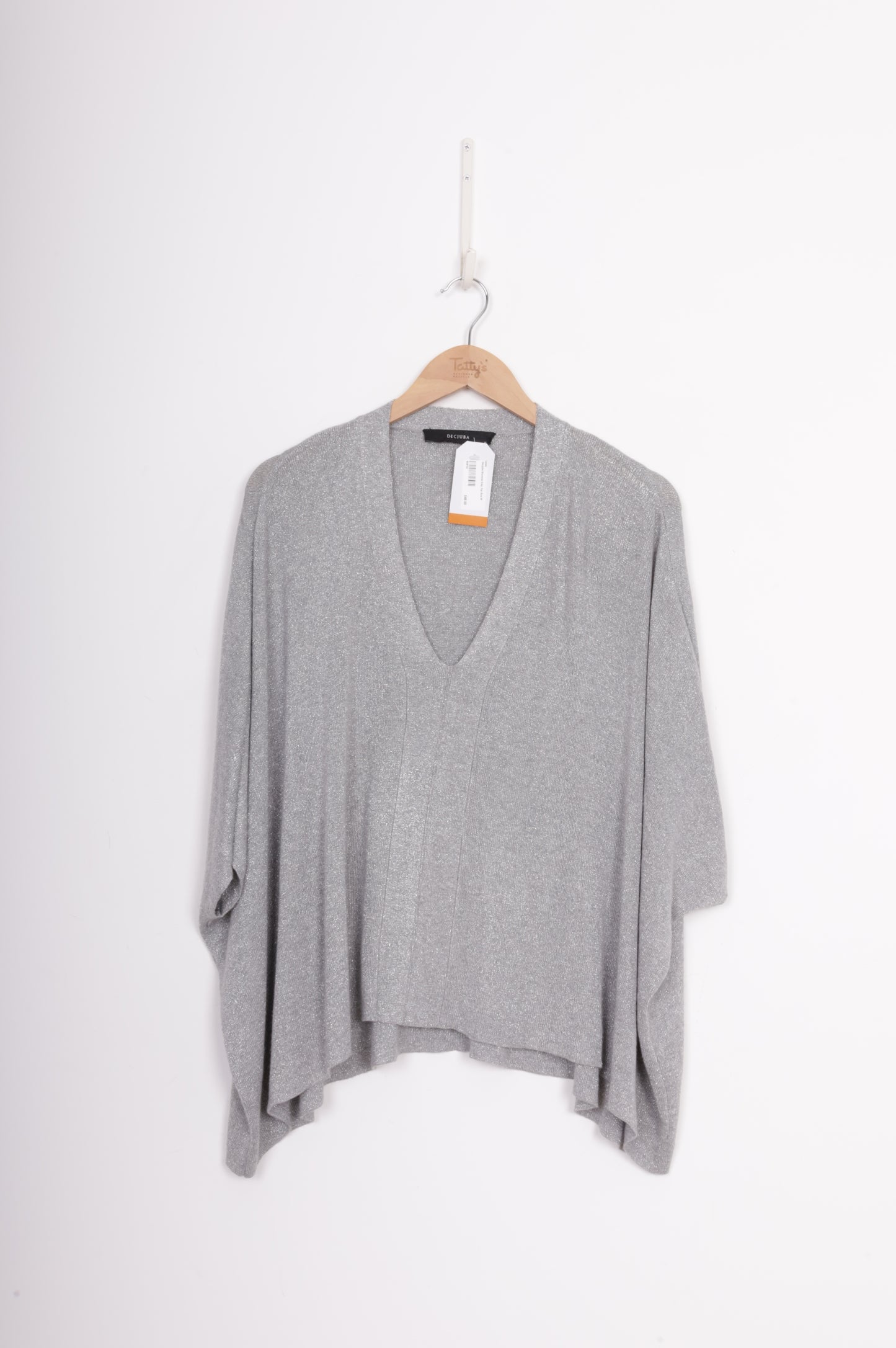 Decjuba Womens Grey Top Size M