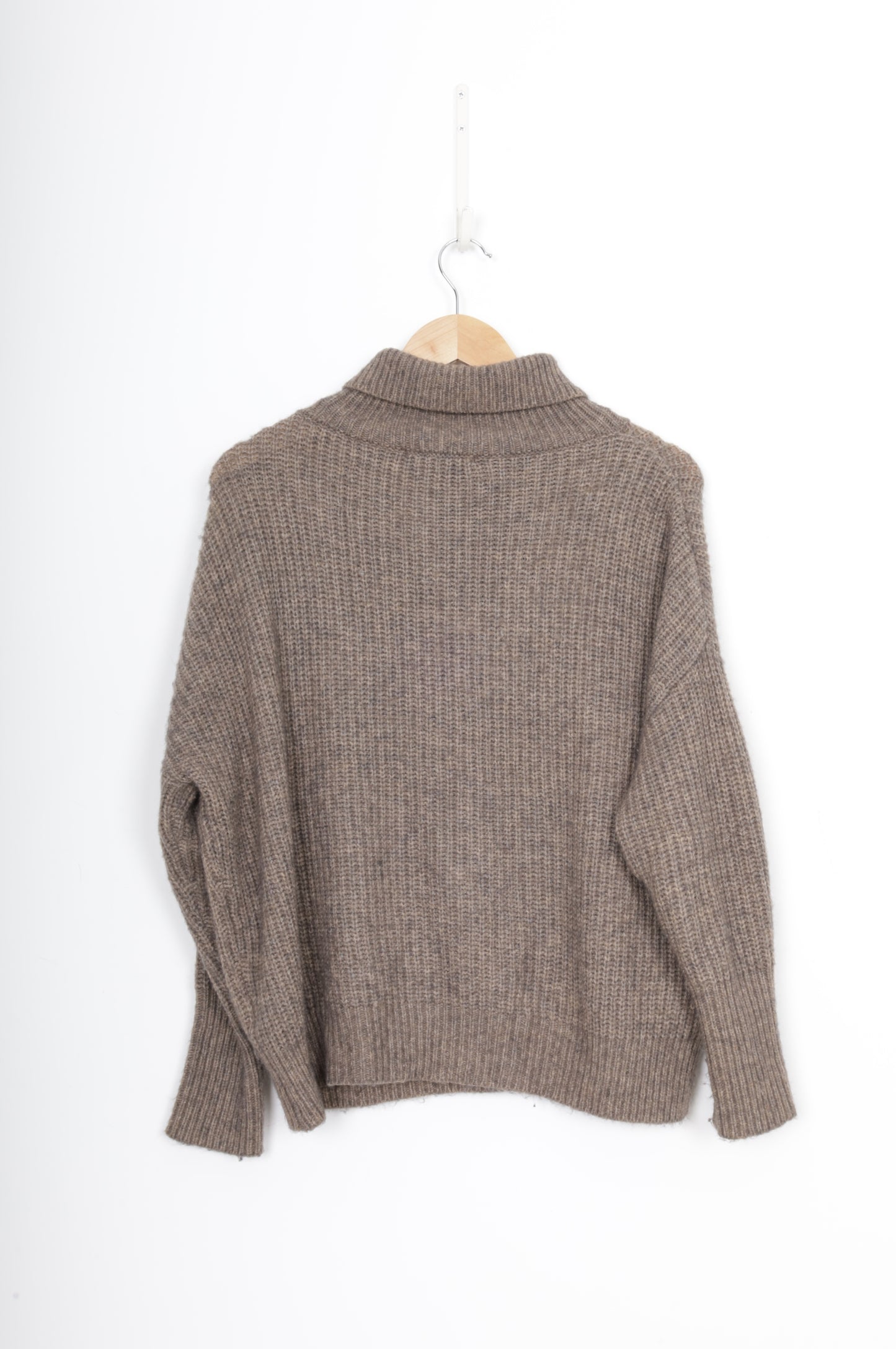 Knuefermann Womens Brown Jumper Size XS