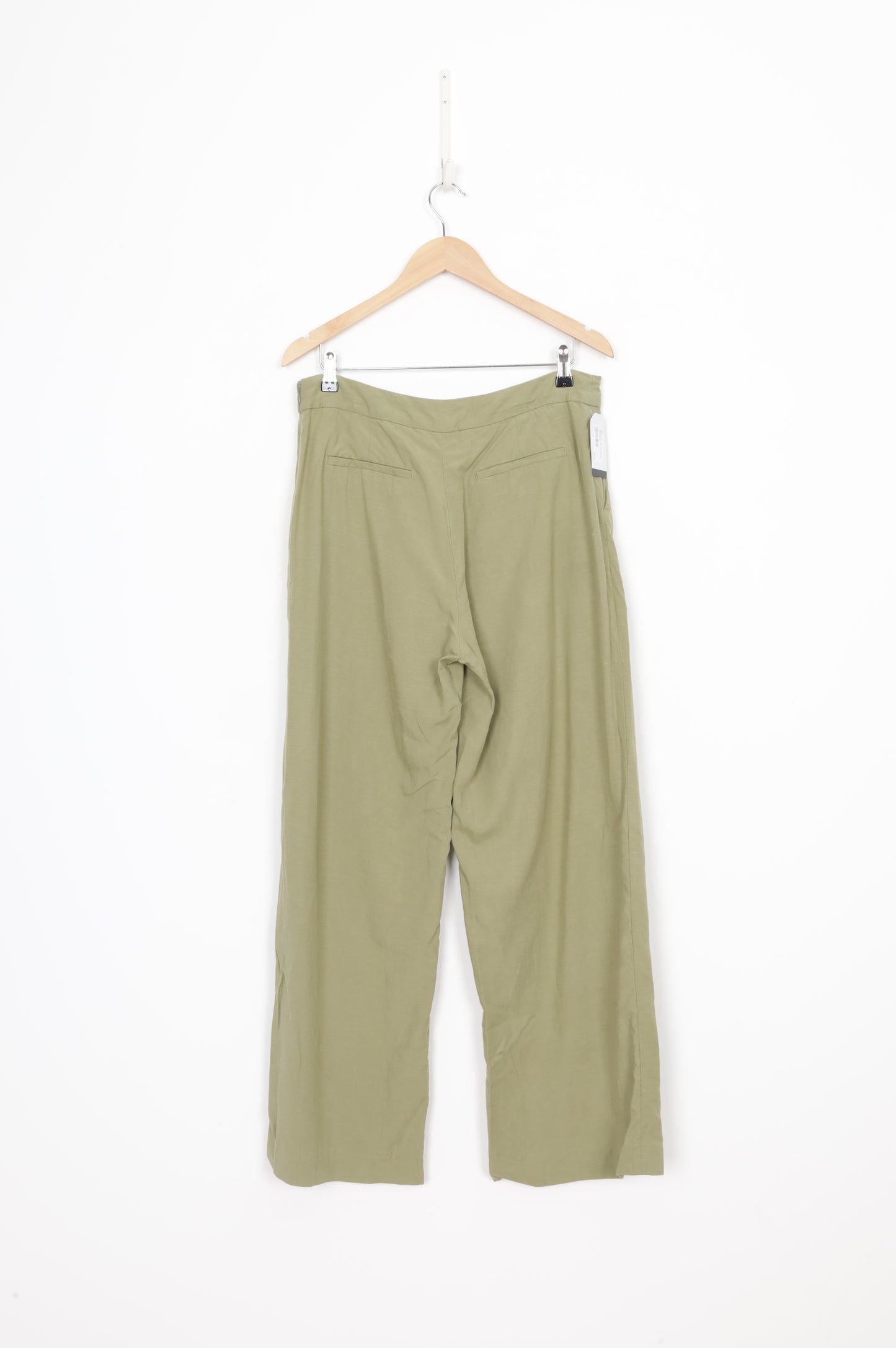 Max Womens Green Pants Size 14