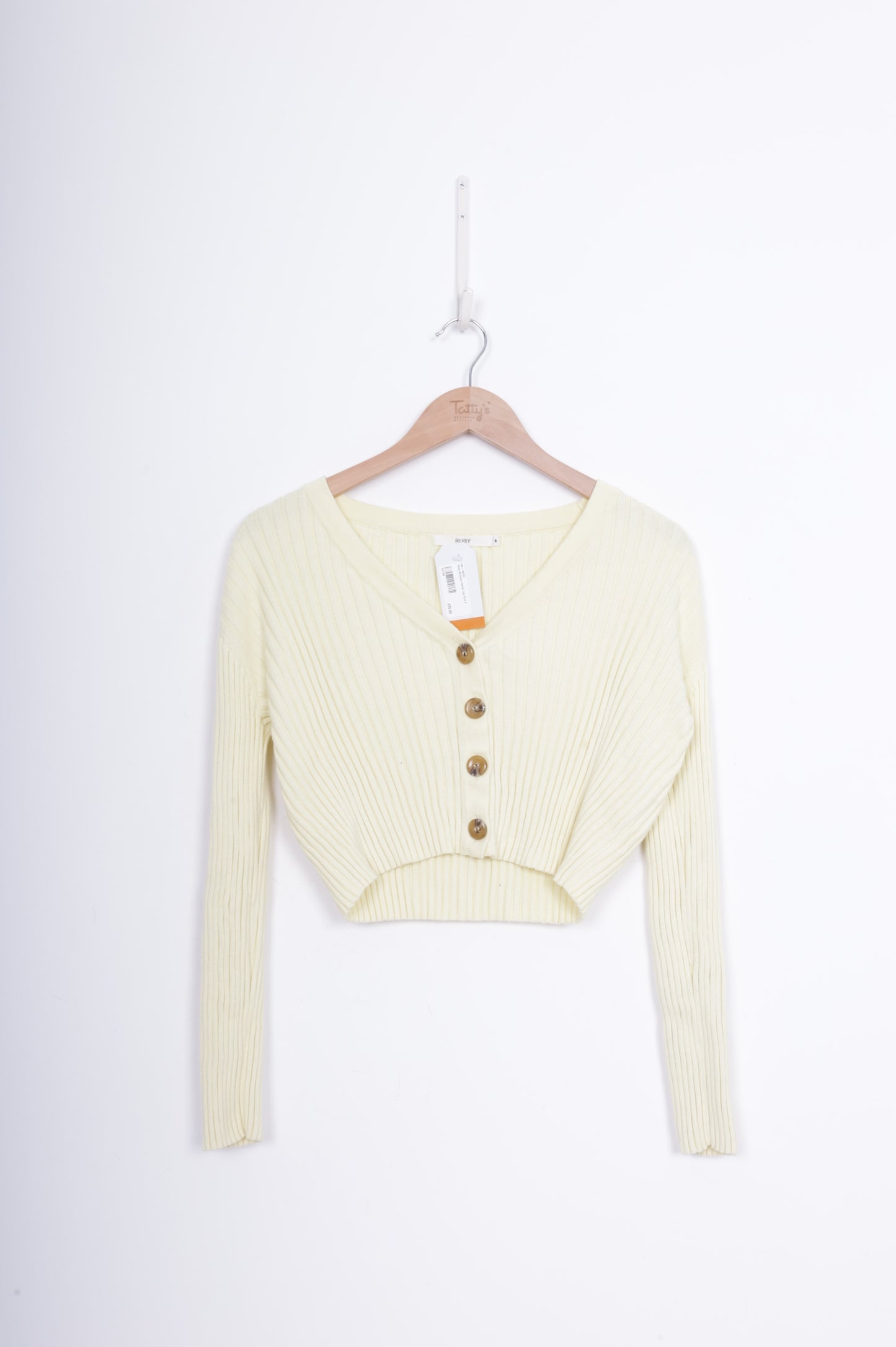 Ruby Womens Yellow Top Size 8