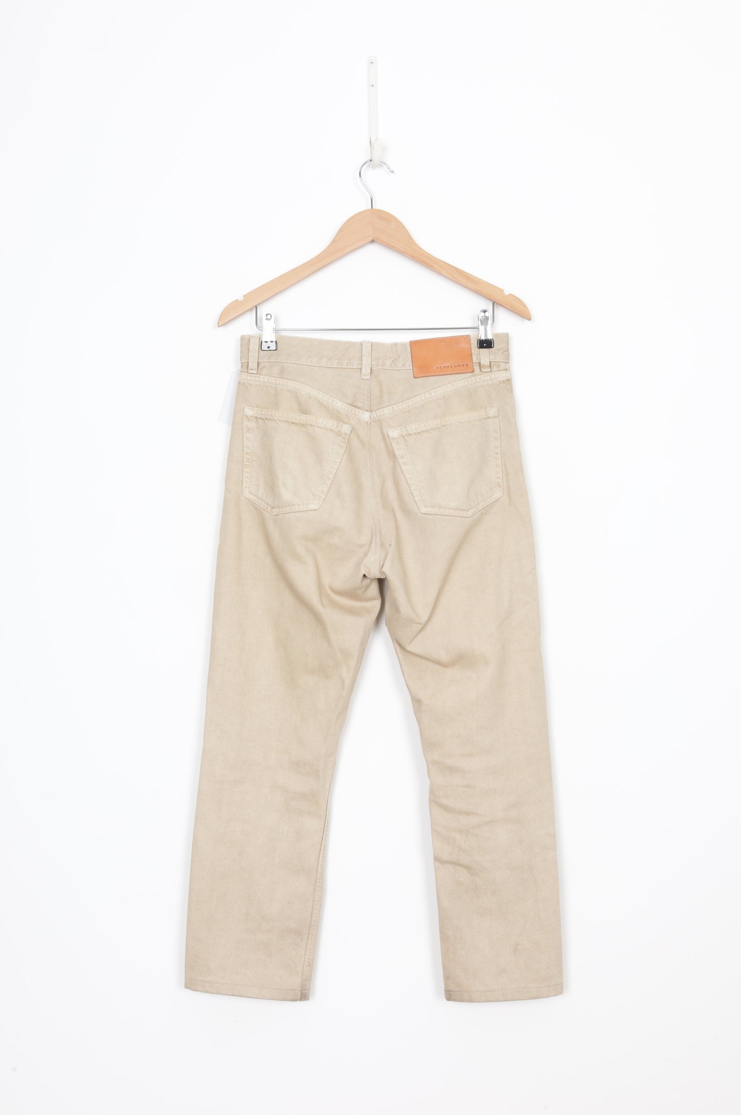 Sunflower Mens Beige Jeans Size W 30