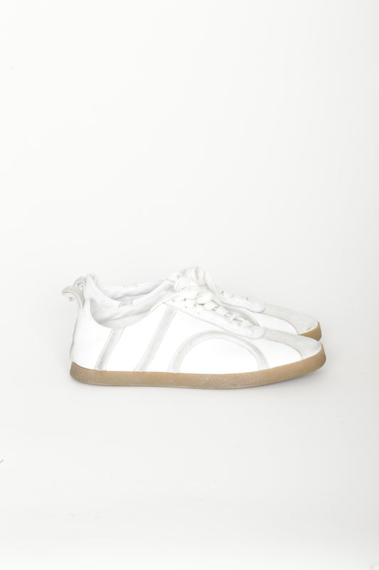 Toteme Unisex White Sneakers Size EU 38
