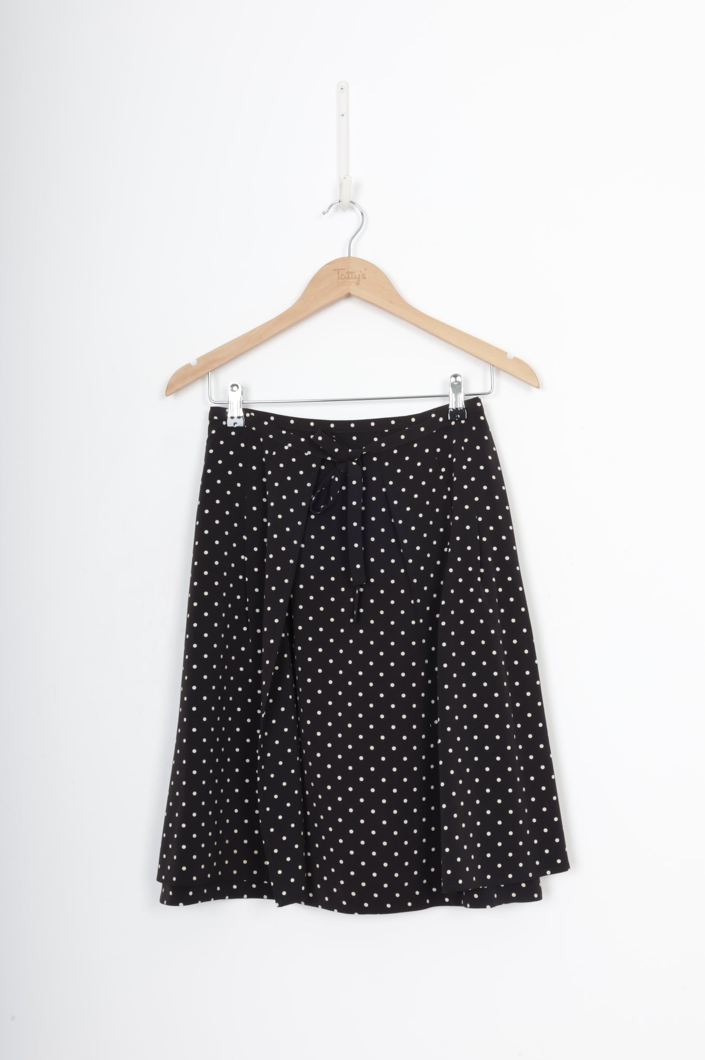 Elle Paris Womens Black Skirt Size 40