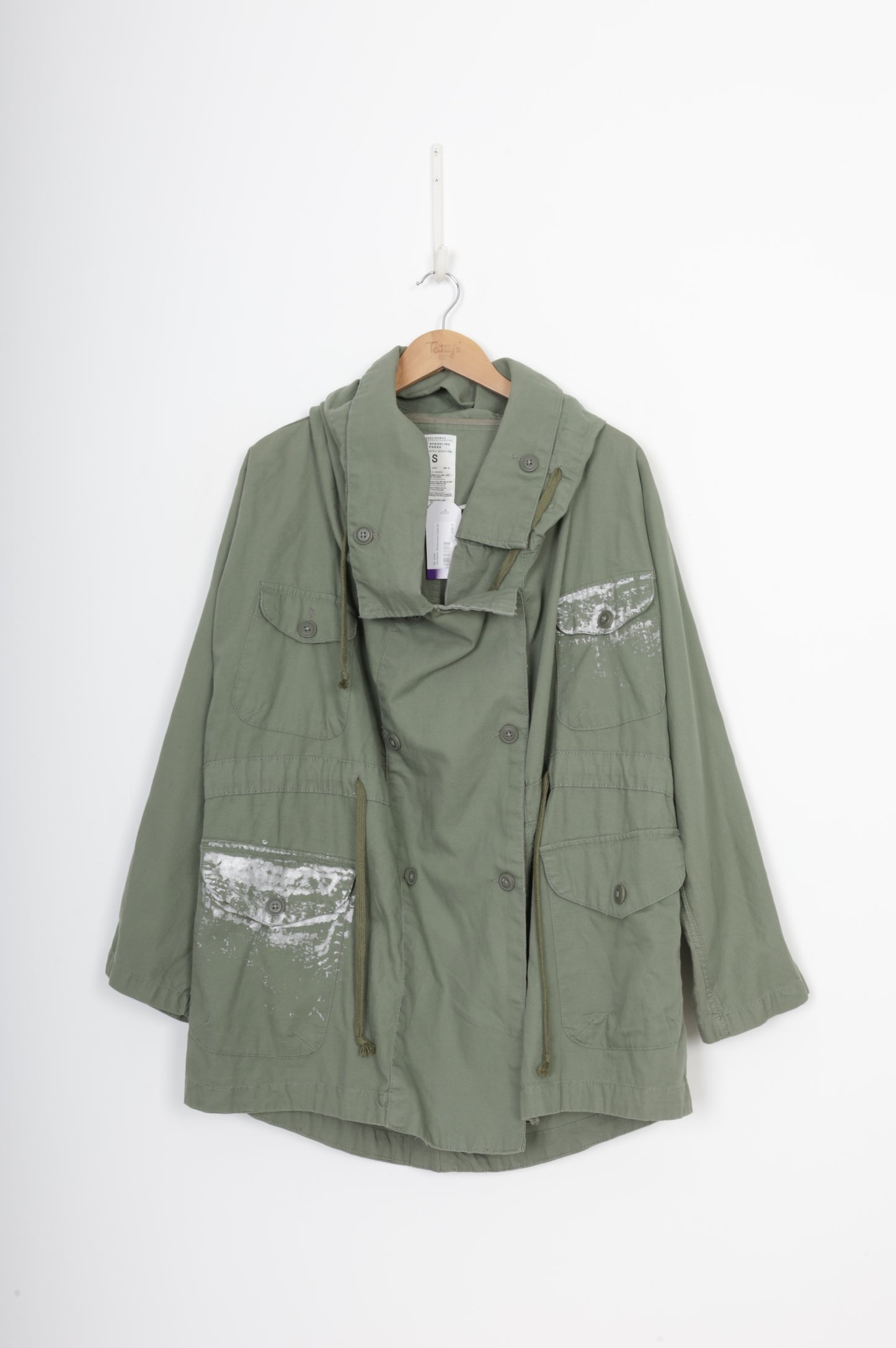 Zara Woman Womens Green Jacket Size S