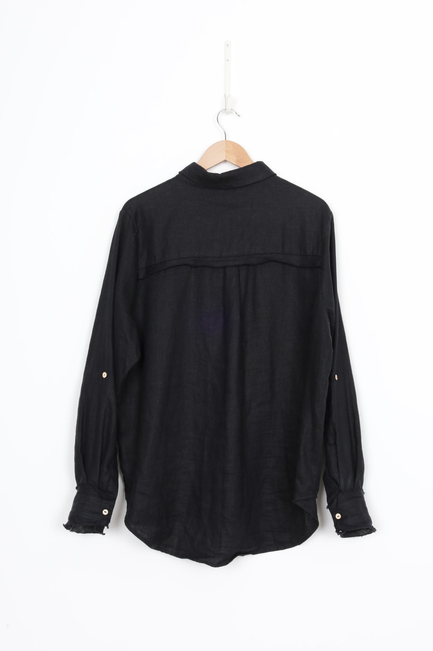 The Shanty Corporation Womens Black Shirt Size L