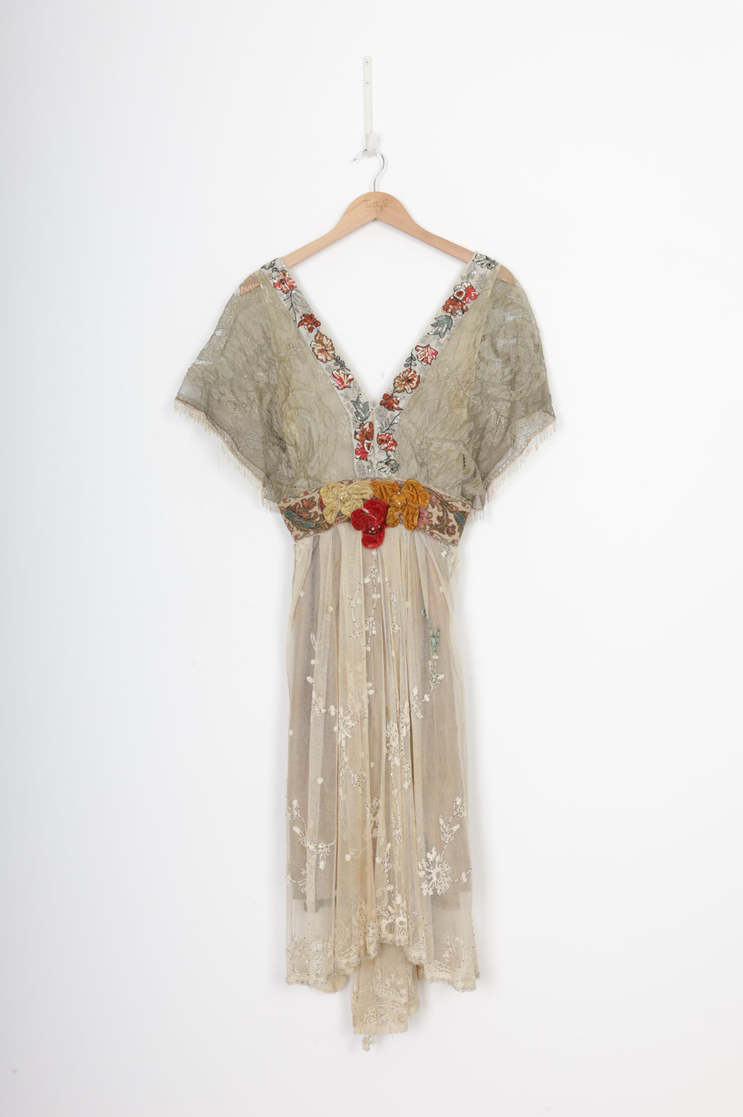 Mamie Womens Beige Dress Size S