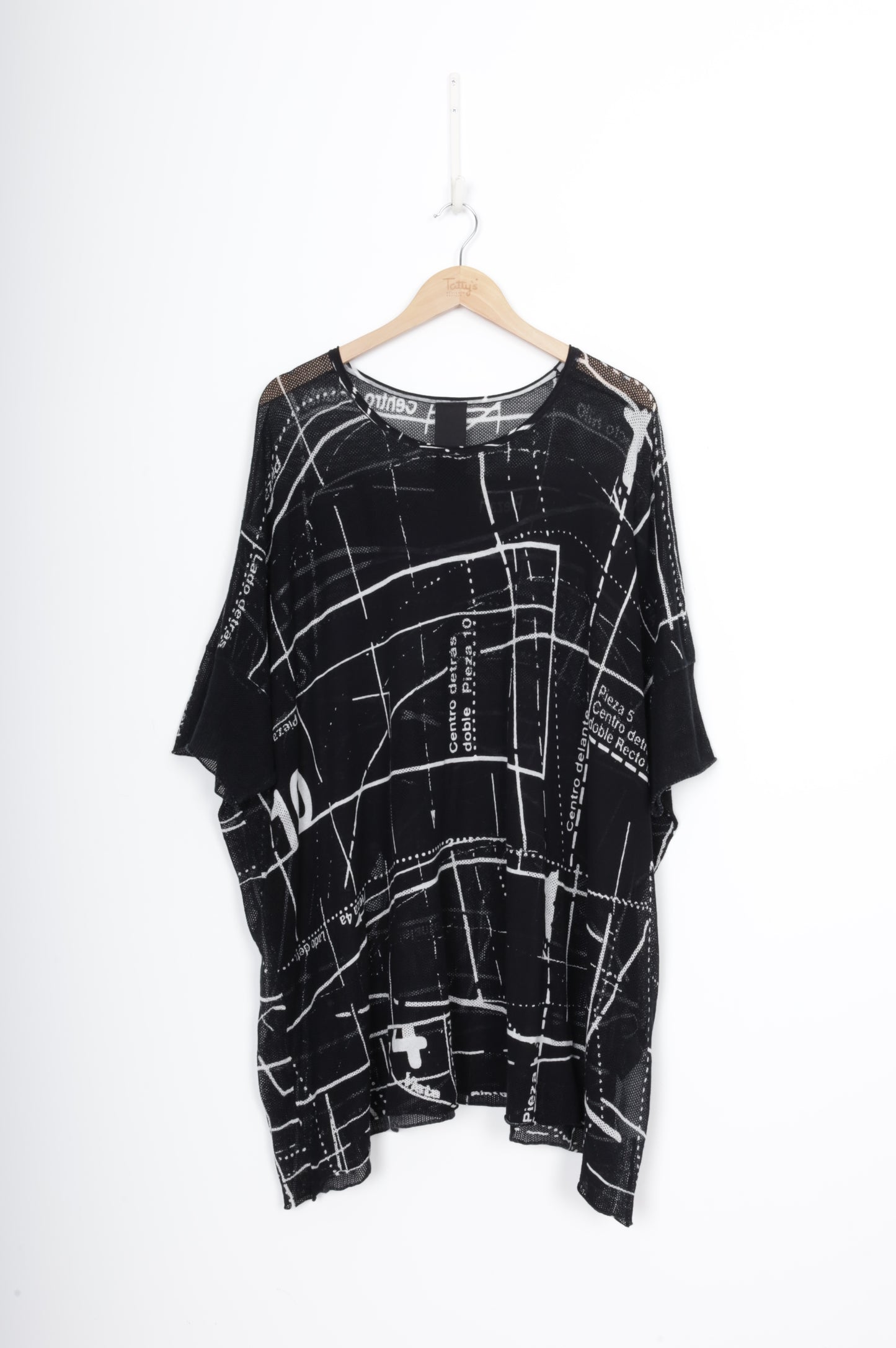 Studio Rundholz Womens Black Top Size S