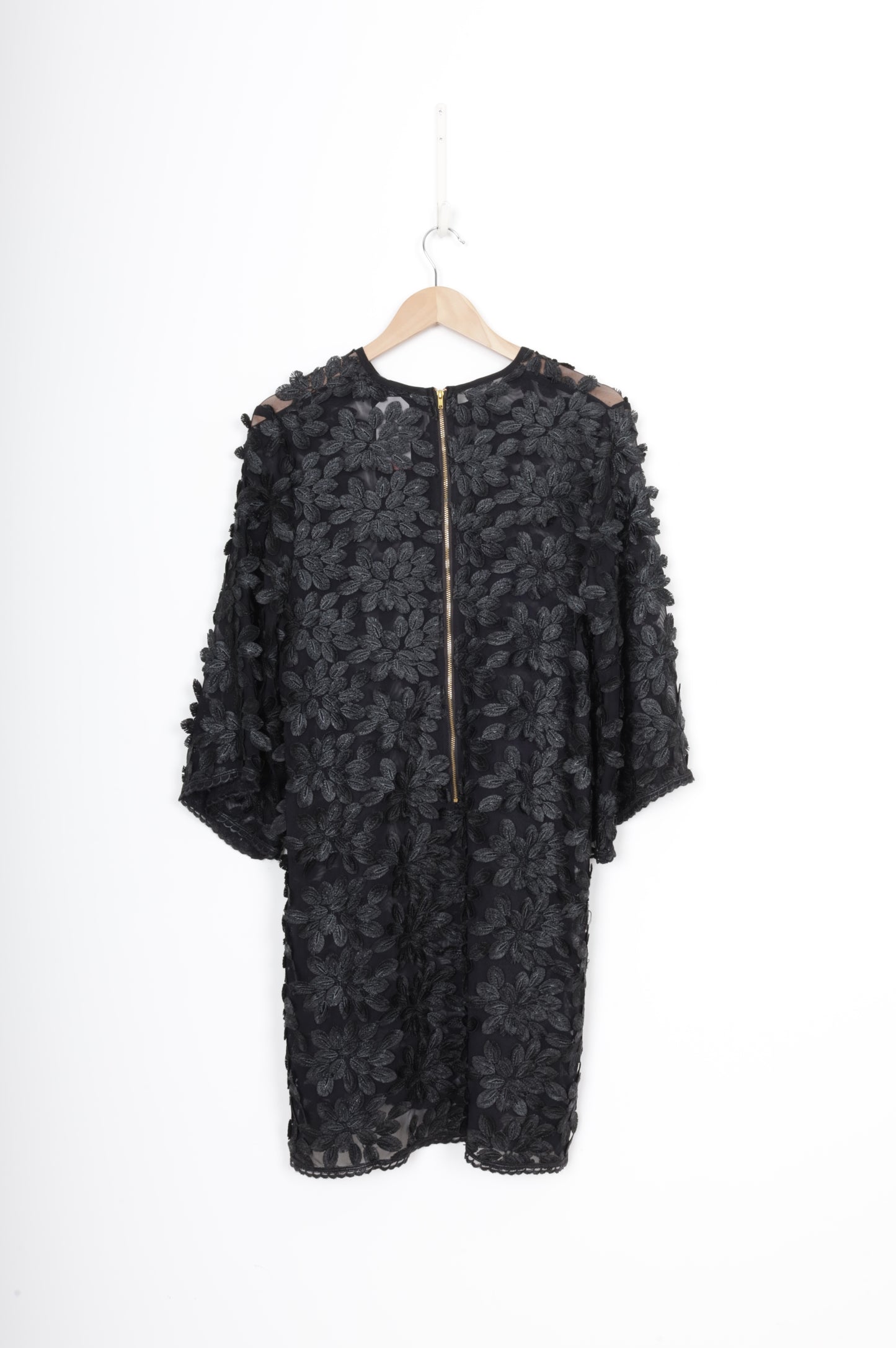 Kate Sylvester Womens Black Dress Size L