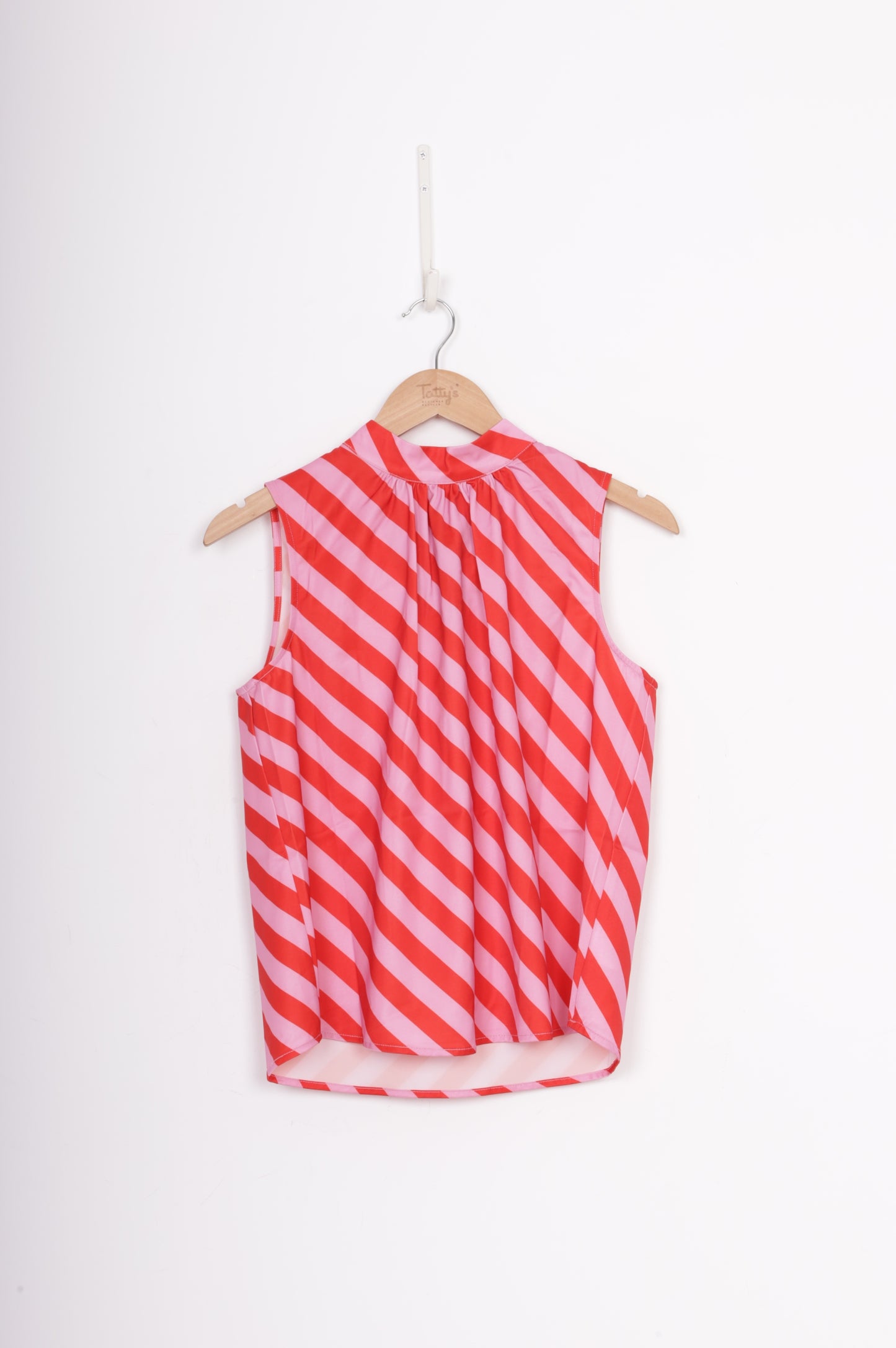 Stella + Gemma Womens Red Top Size 8