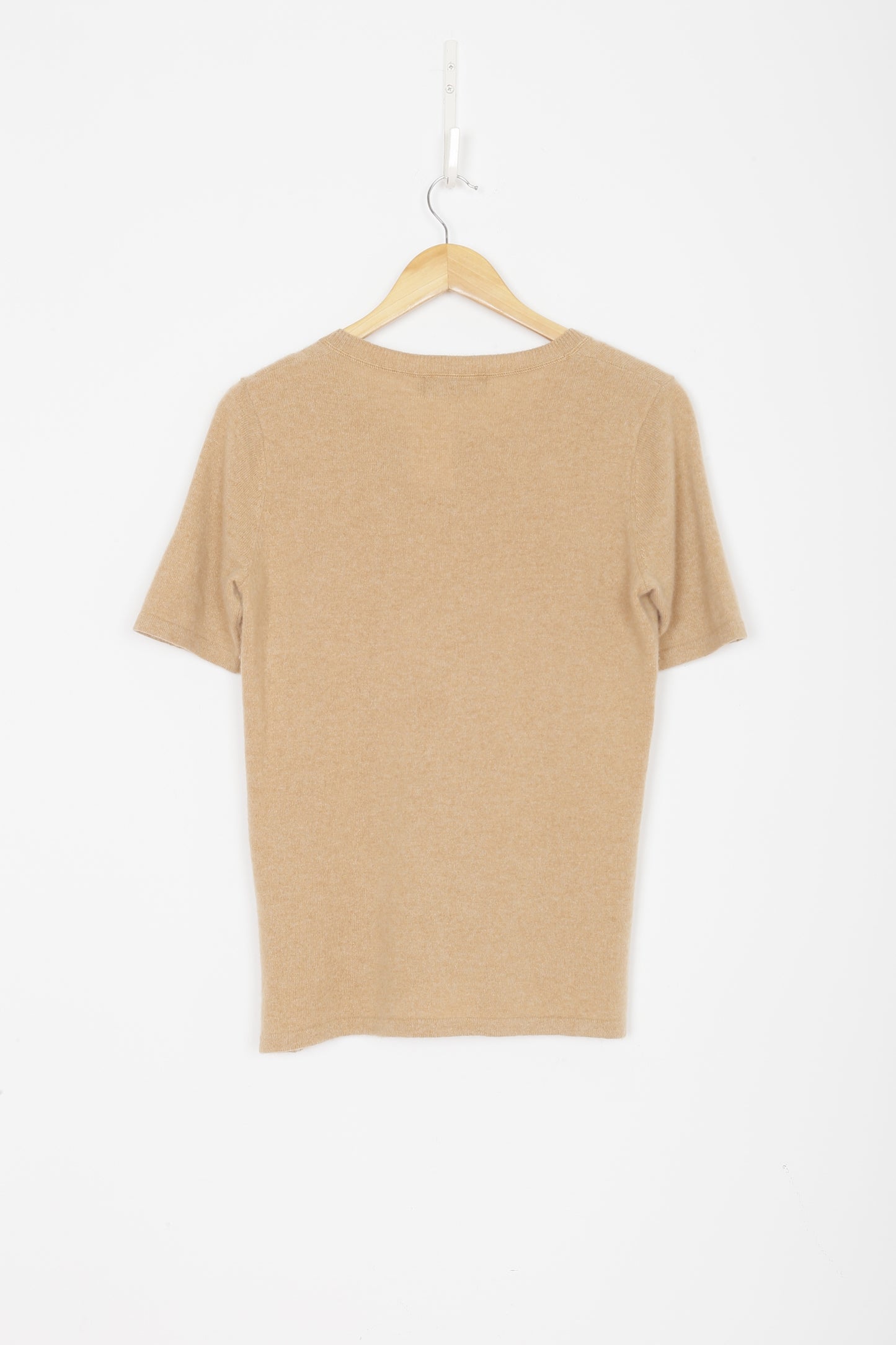 Caroline Sills Cashmere Womens Beige Top Size S