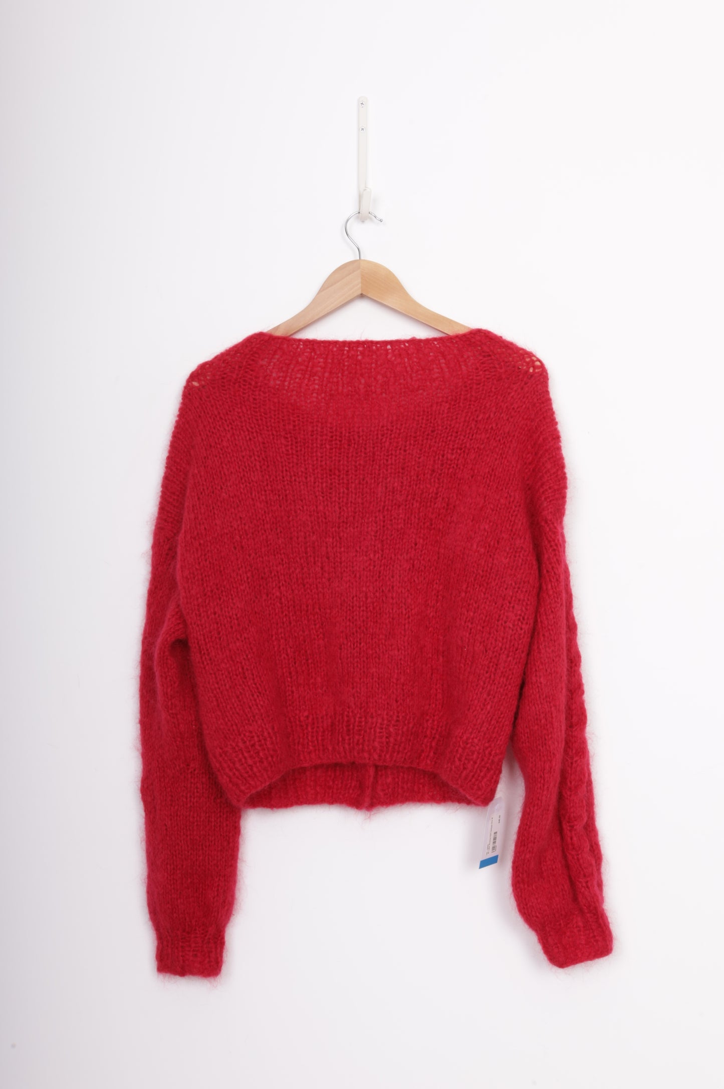 No Label Womens Red Cardigan Size M