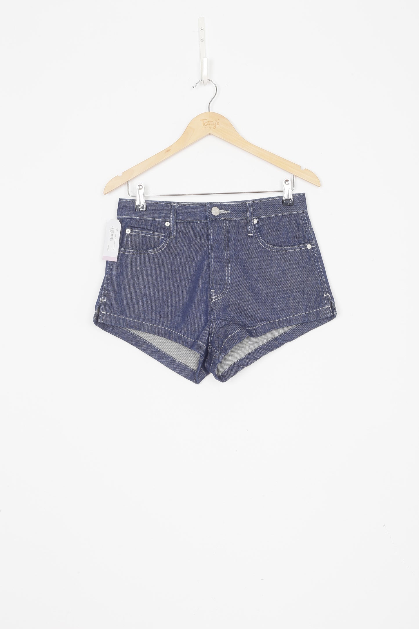 frame Womens Blue Shorts Size W 26