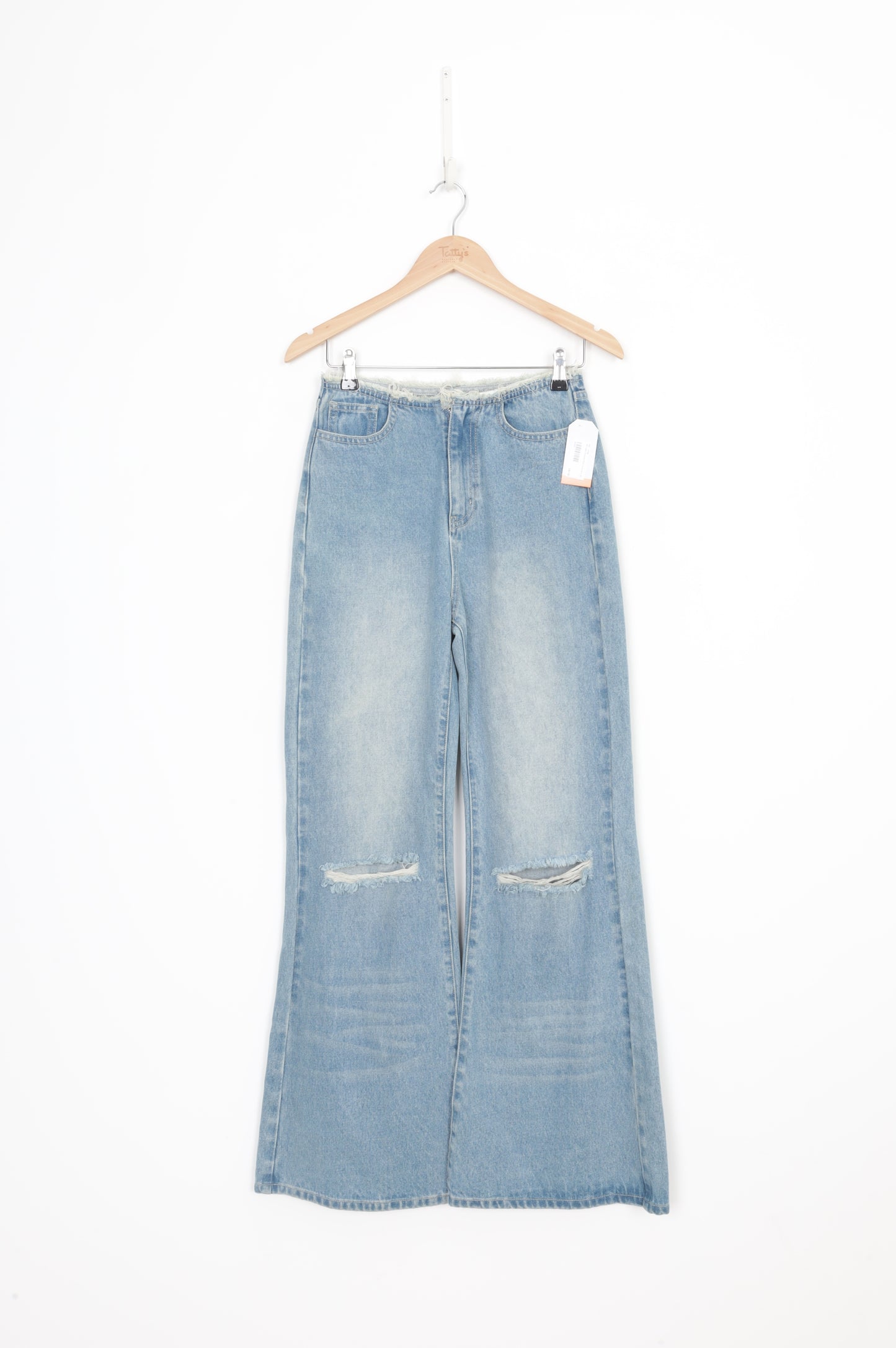 No Label Womens Blue Jeans Size XS
