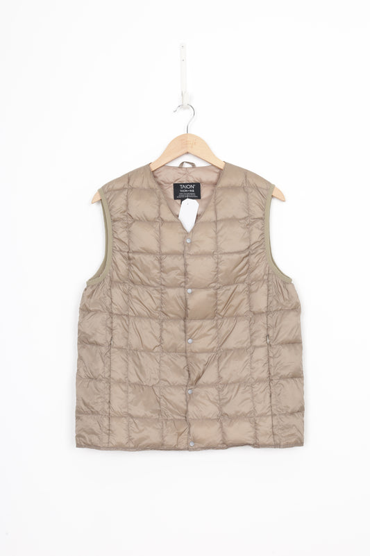 Taion Womens Brown Vest Size M