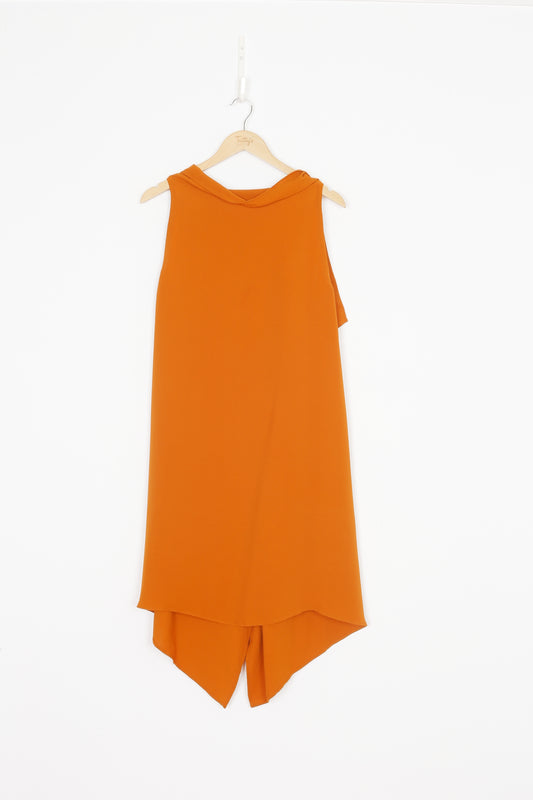MaxMara Womens Orange Dress Size 12