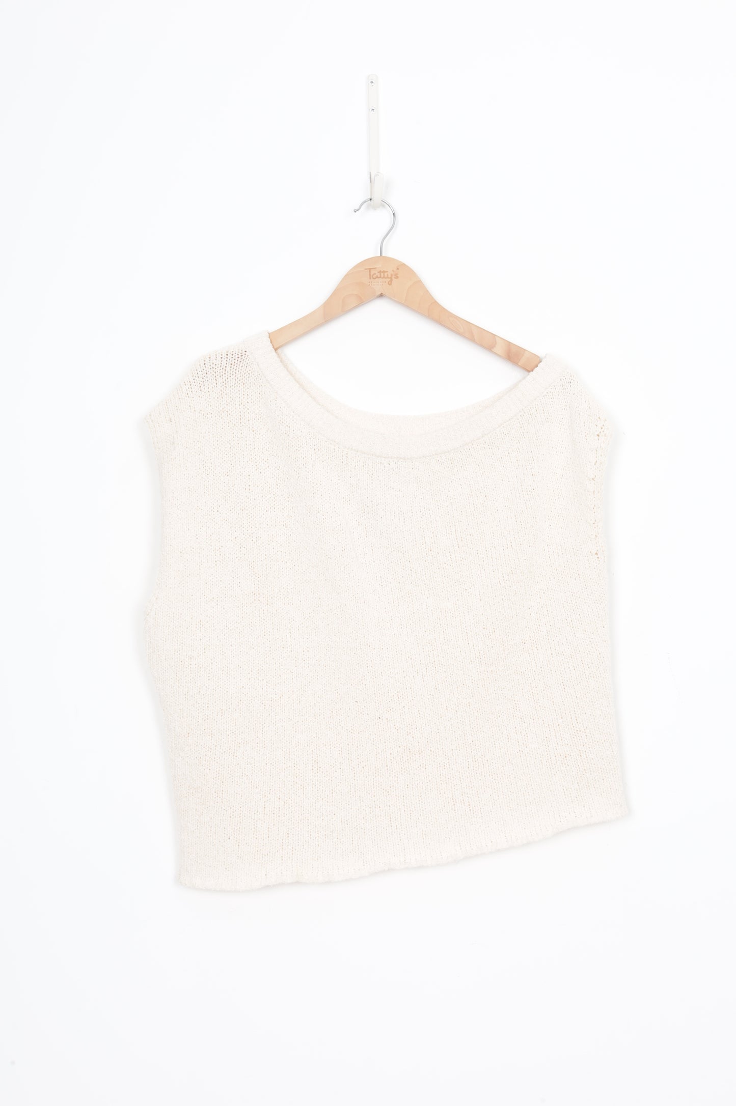 Dissh Womens Cream Top Size XXL