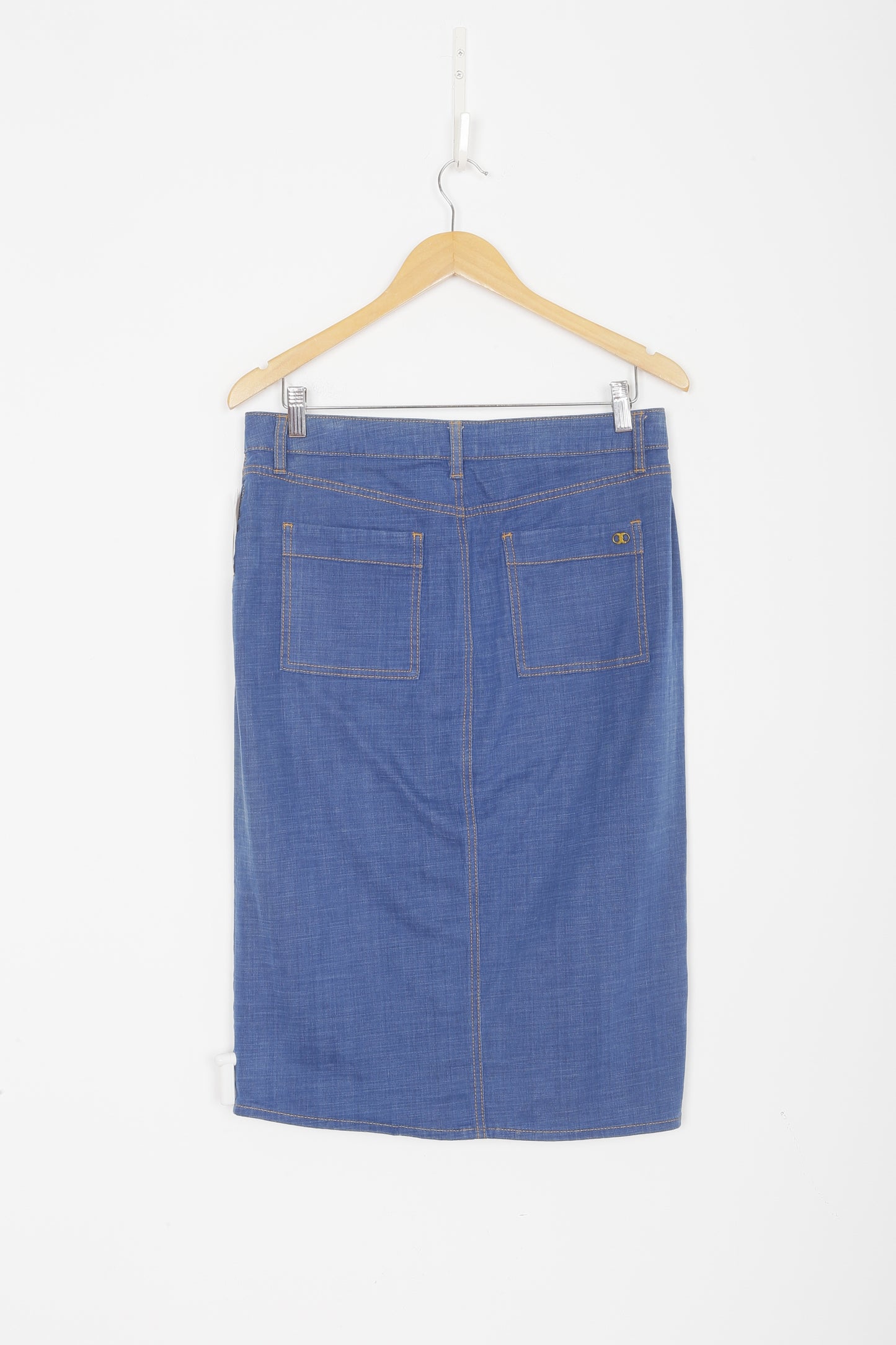 Tory Burch Womens Blue Skirt Size 8