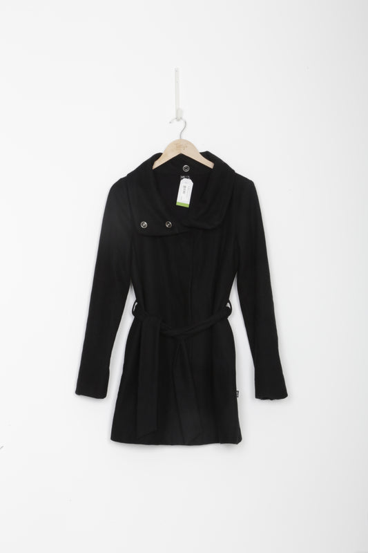 Kilt Womens Black Coat Size 10