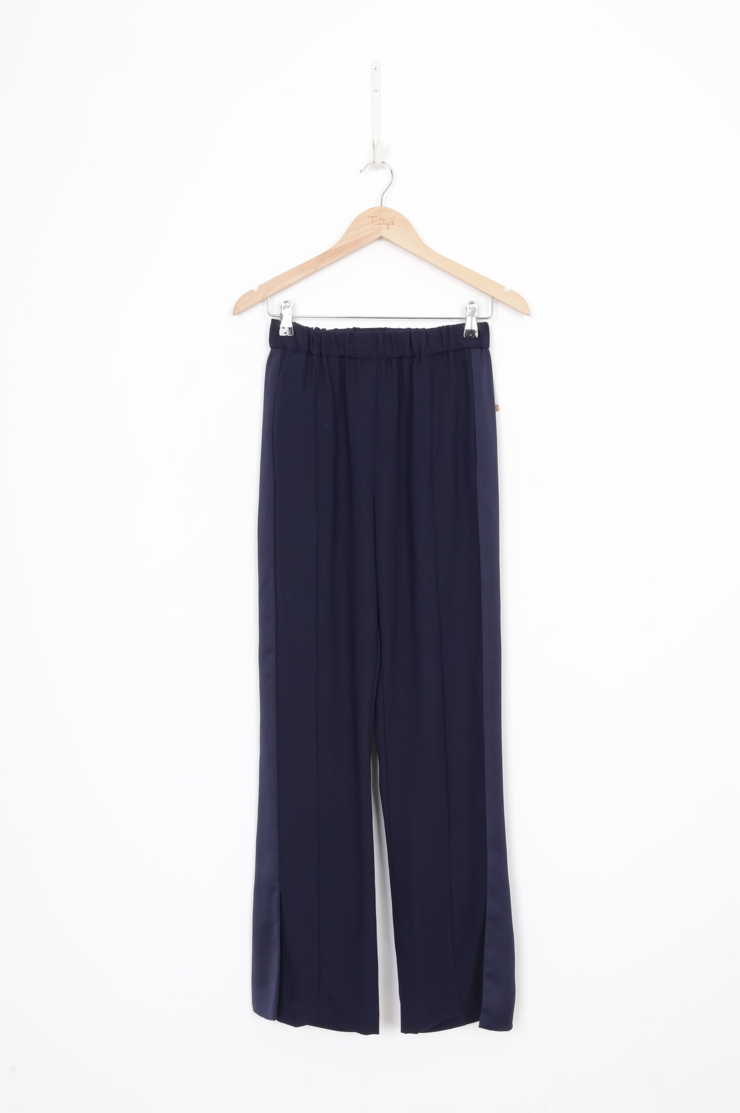 Caitlin Crisp Womens Blue Pants Size 8