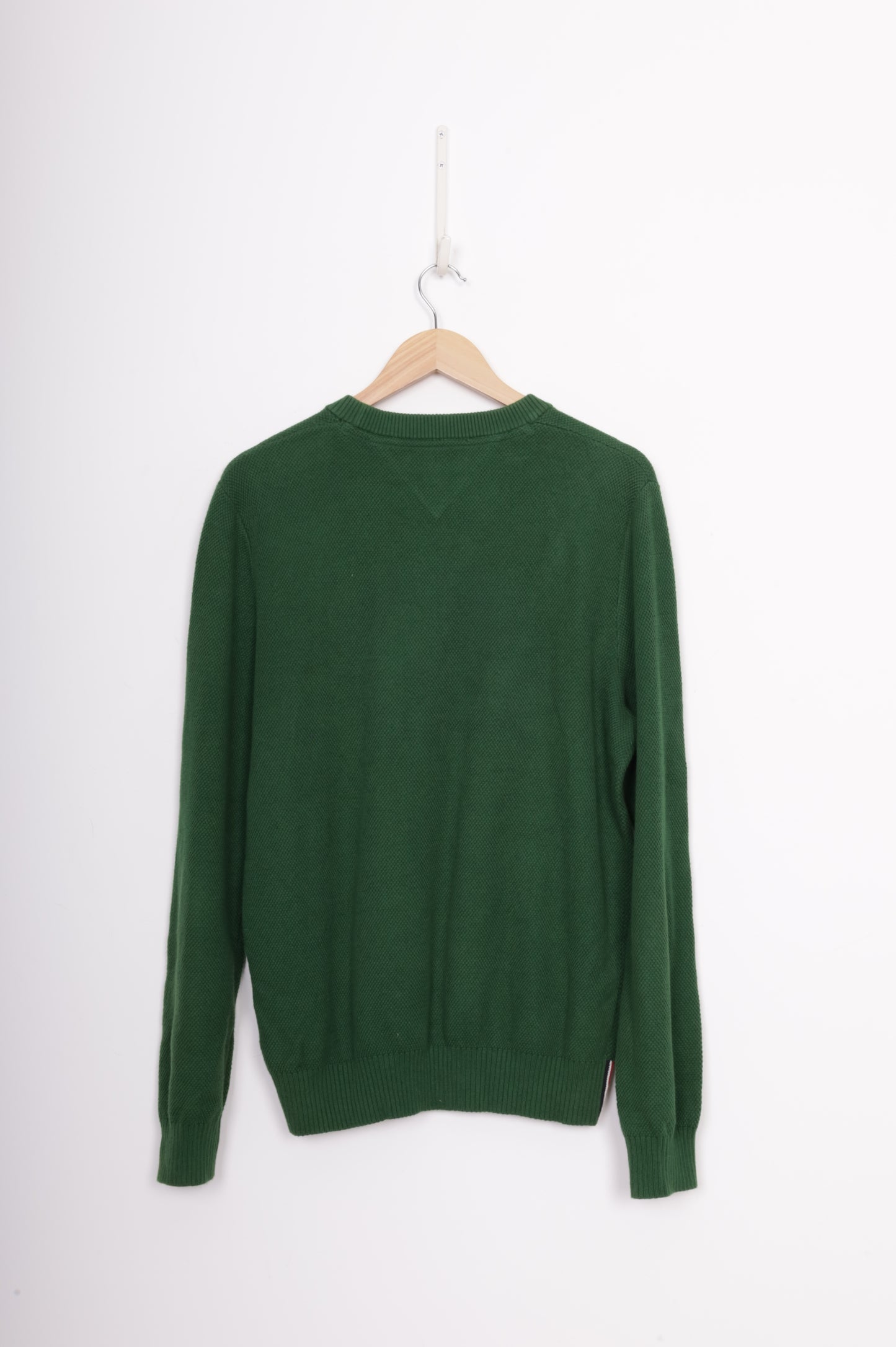 Tommy Hifiger Mens Green Jumper Size M
