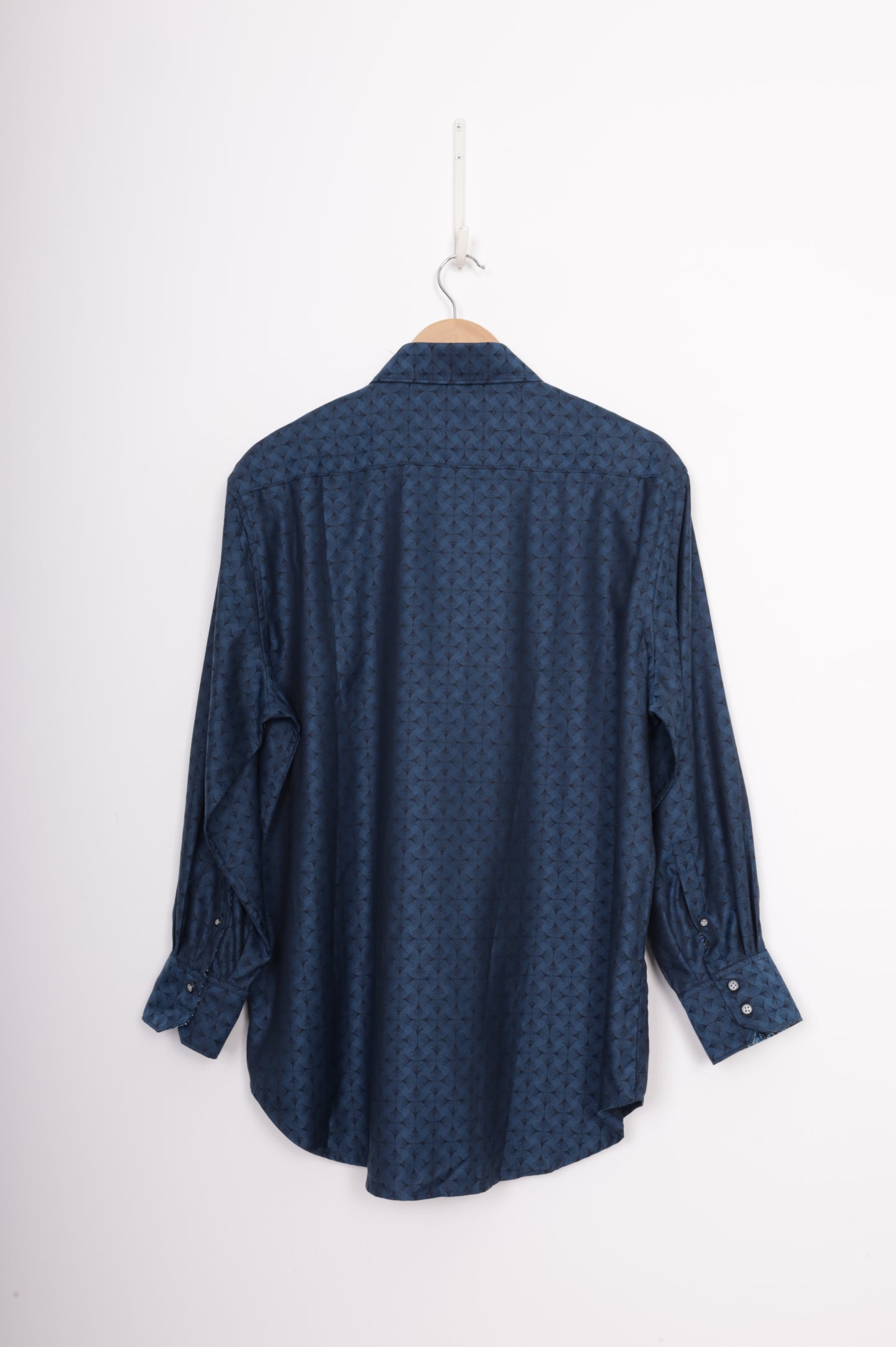 Robert Graham Mens Blue Shirt Size L