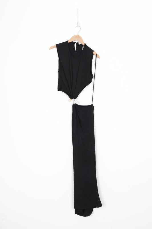 Christopher Esber Womens Black Dress Size 10
