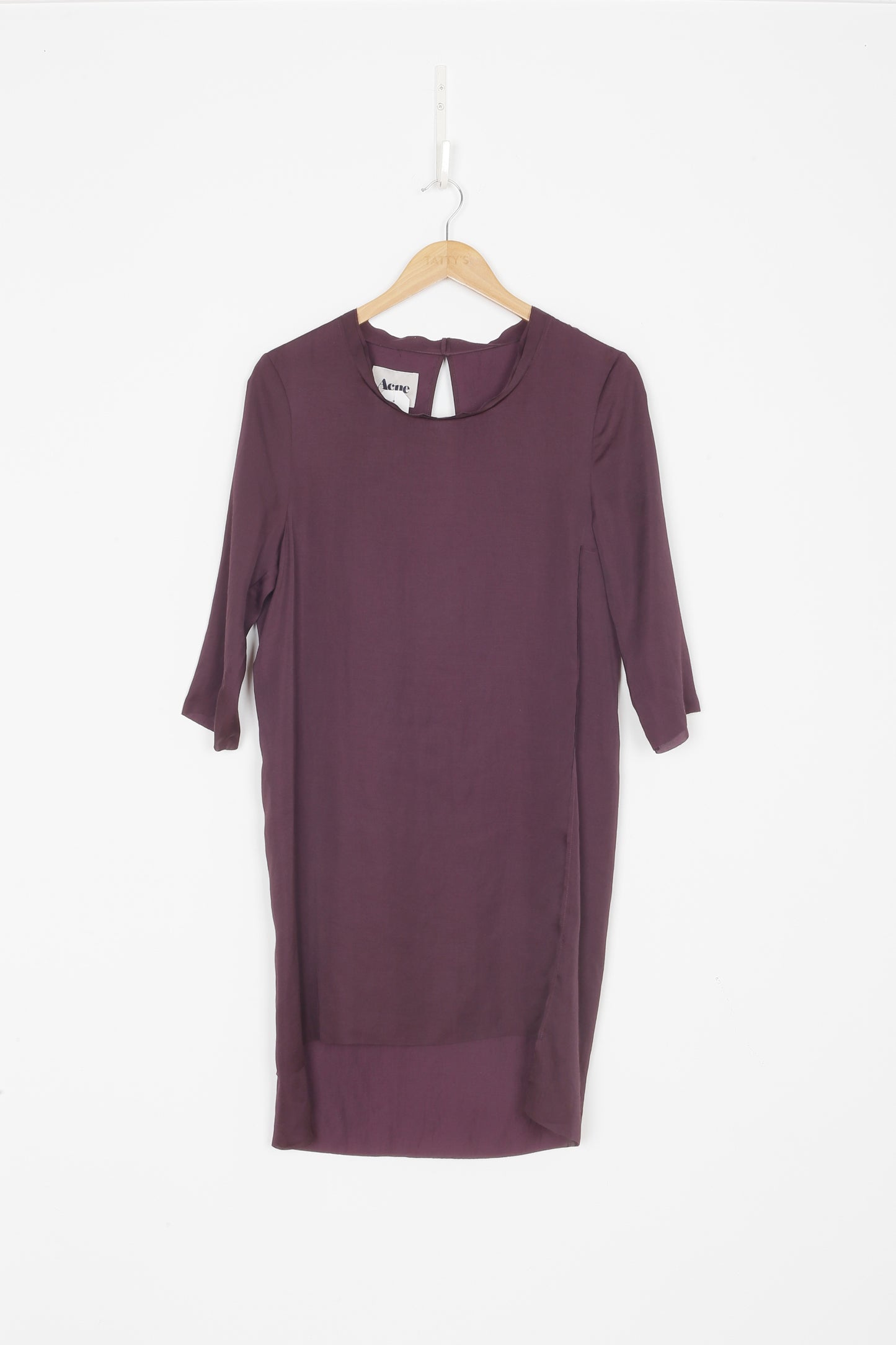 Acne Womens Purple Dress Size 34