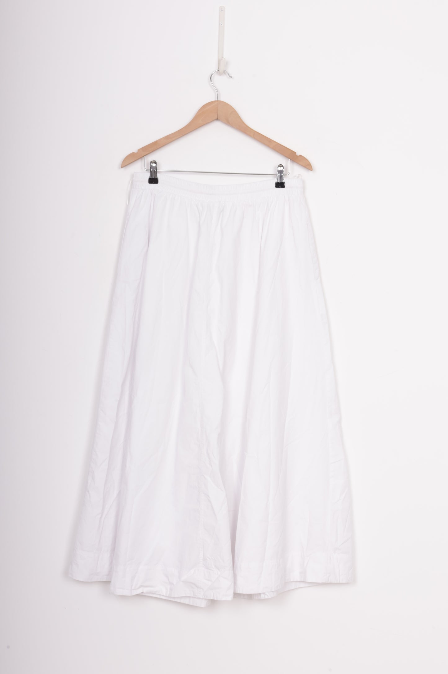 Lover Womens White Maxi Skirt Size 14