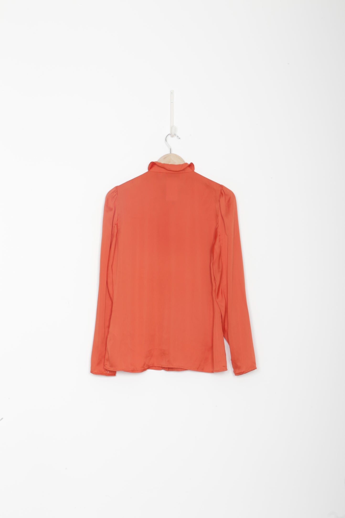 Reiss Womens Orange Shirt Size 12