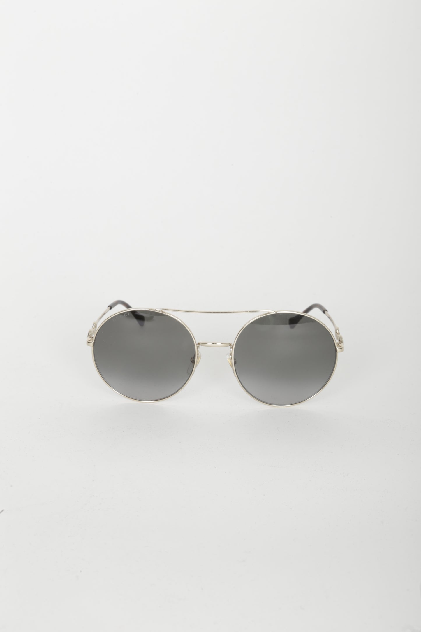Gucci Womens Metallic Sunglasses Size O/S