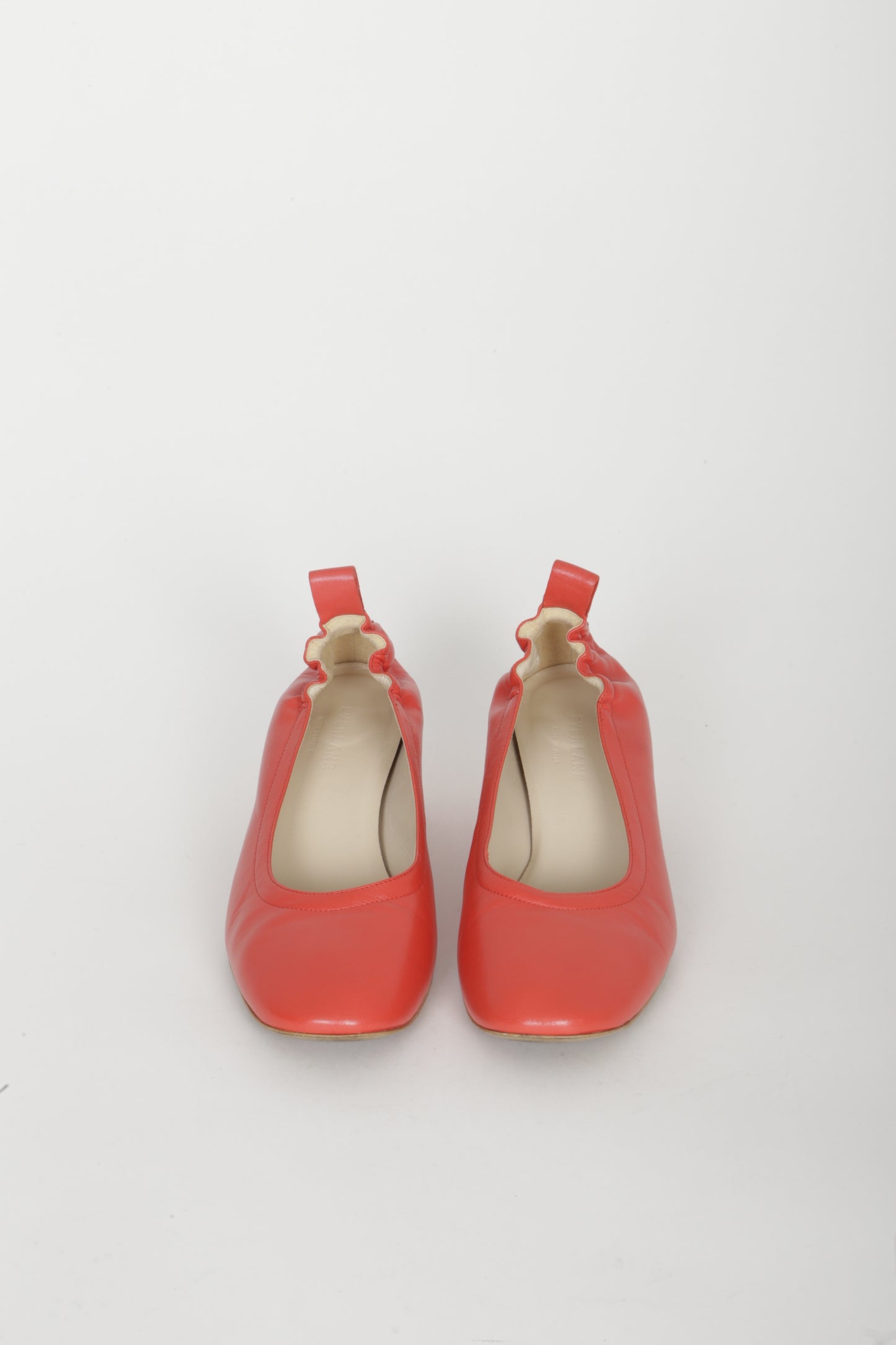 Everlane Womens Red Heels Size US 8