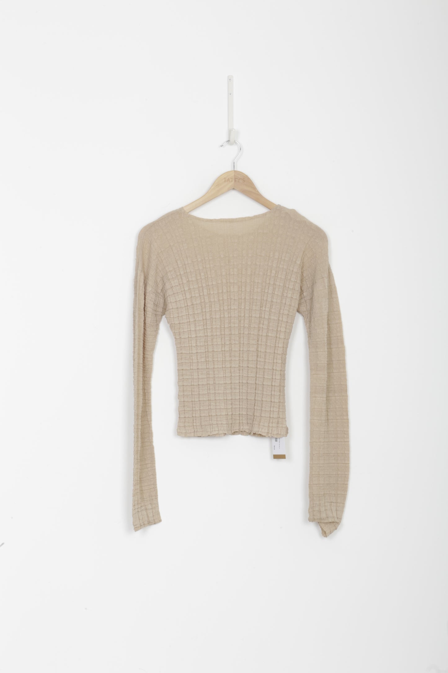 No Label Womens Beige Top Size S