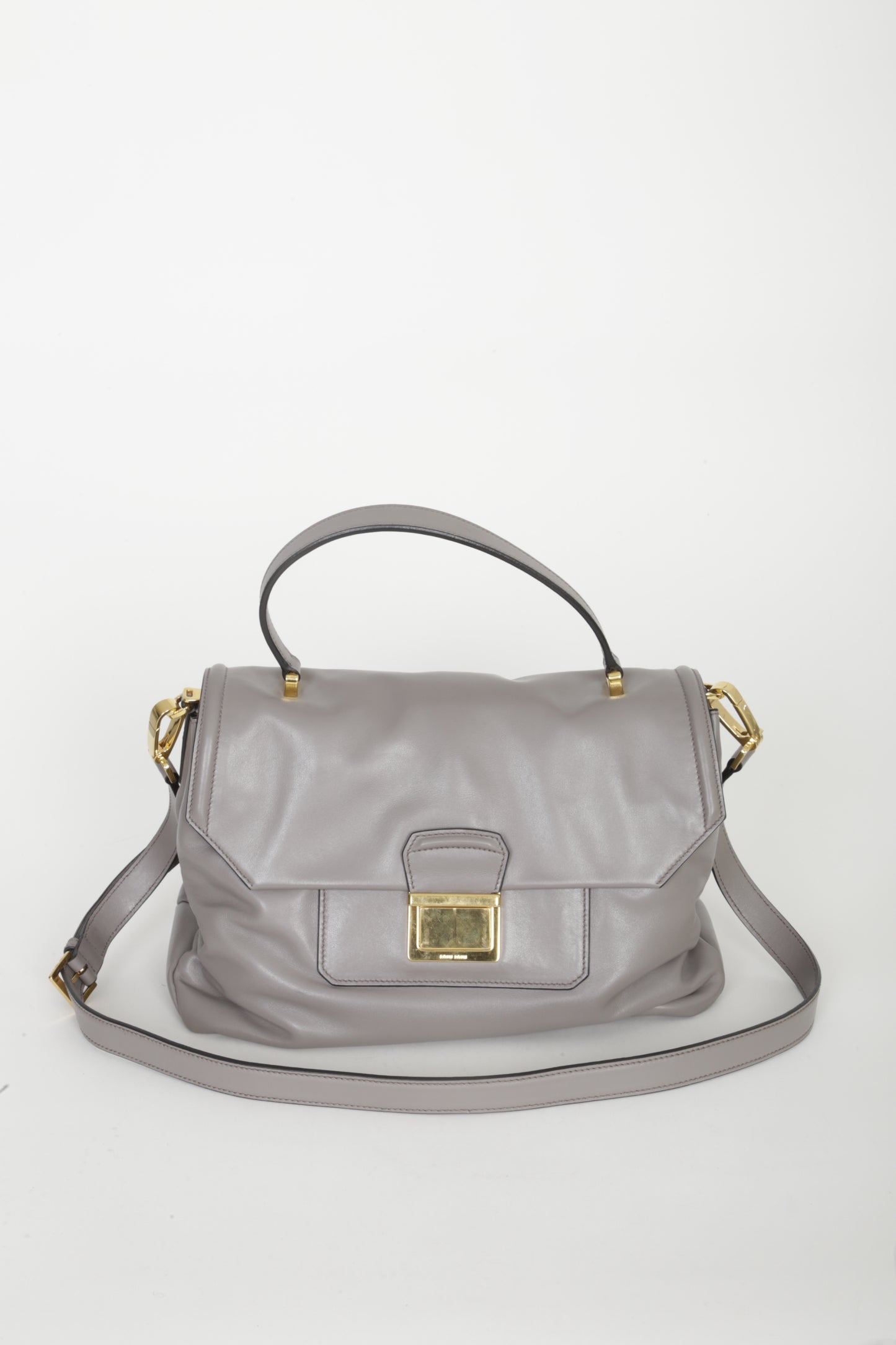 Miu Miu Womens Grey Bag Size O/S